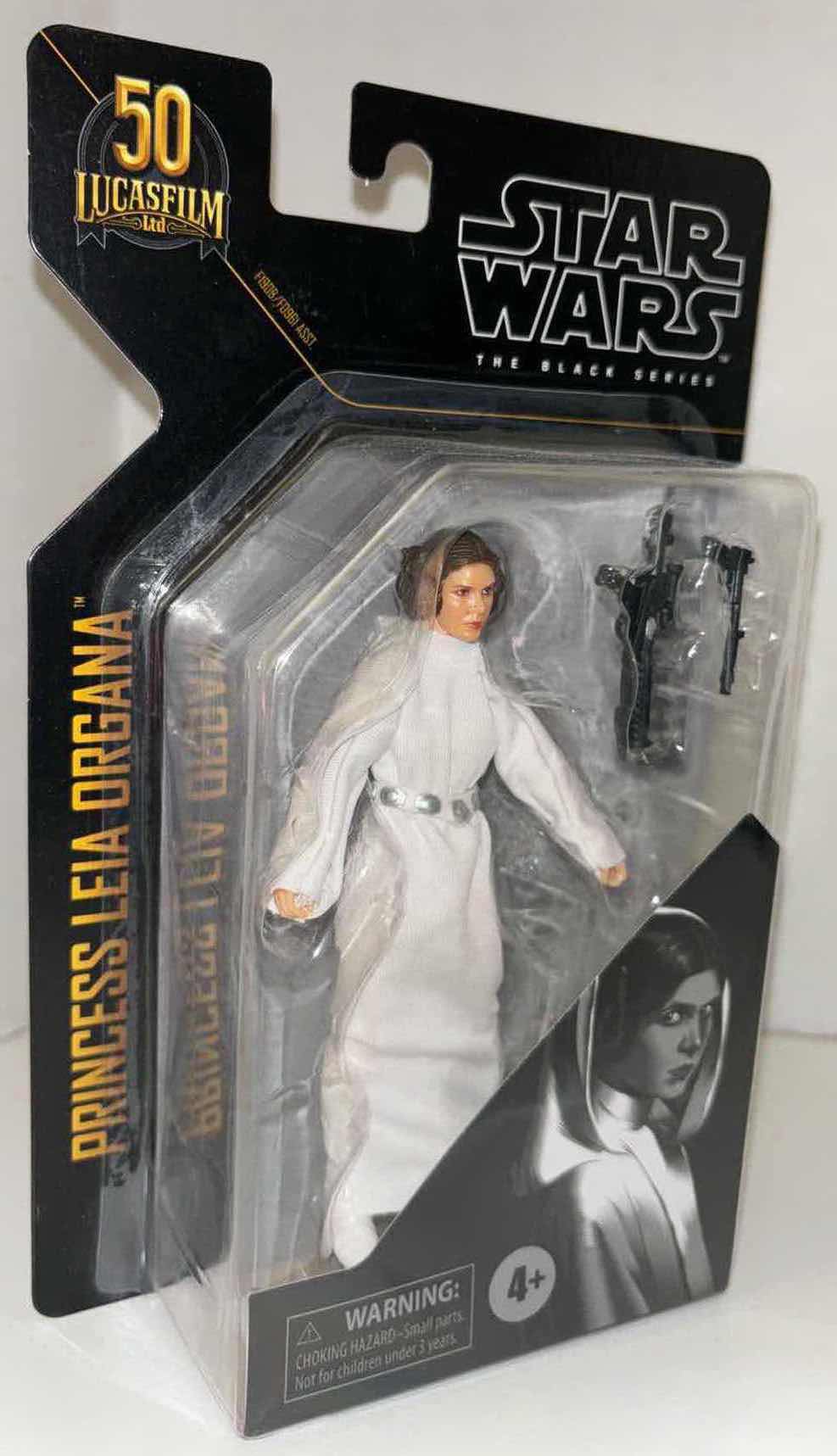 Photo 1 of NEW ASSORTED 4-PACK HASBRO STAR WARS THE BLACK SERIES 50TH ANNIVERSARY ARCHIVE ACTION FIGURE & ACCESSORIES, "CLONE COMMANDER CODY, DARTH REVAN, GRAND ADMIRAL THRAWN & PRINCESS LEIA ORGANA"