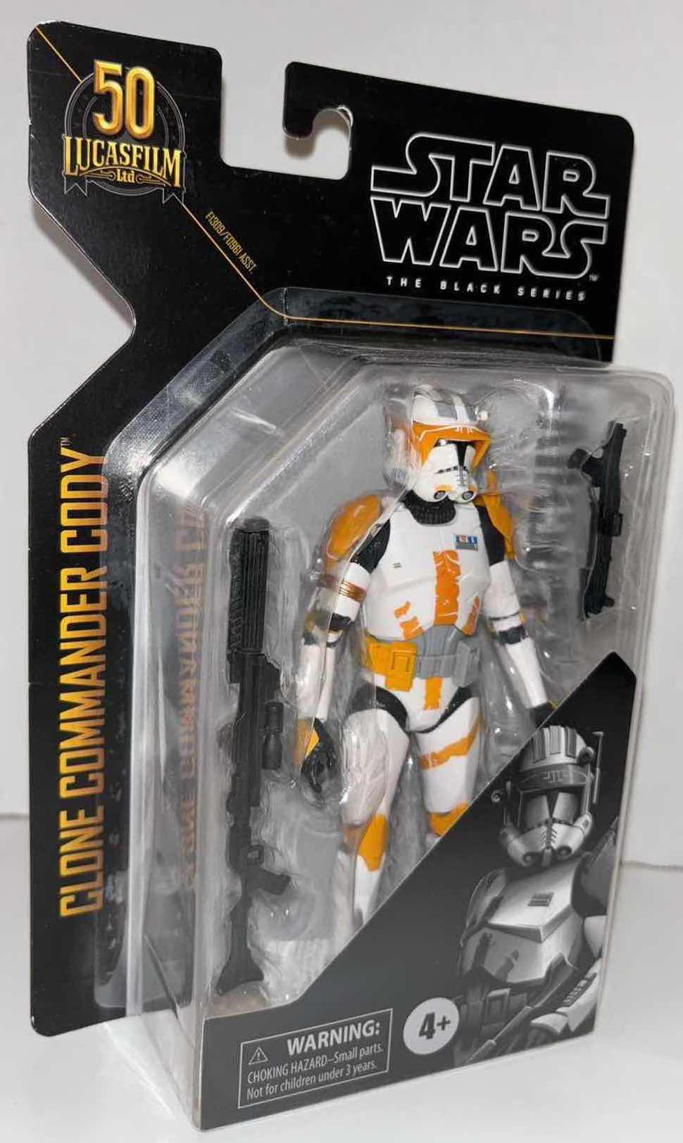 Photo 1 of NEW ASSORTED 4-PACK HASBRO STAR WARS THE BLACK SERIES 50TH ANNIVERSARY ARCHIVE ACTION FIGURE & ACCESSORIES, "CLONE COMMANDER CODY, DARTH REVAN, GRAND ADMIRAL THRAWN & PRINCESS LEIA ORGANA"