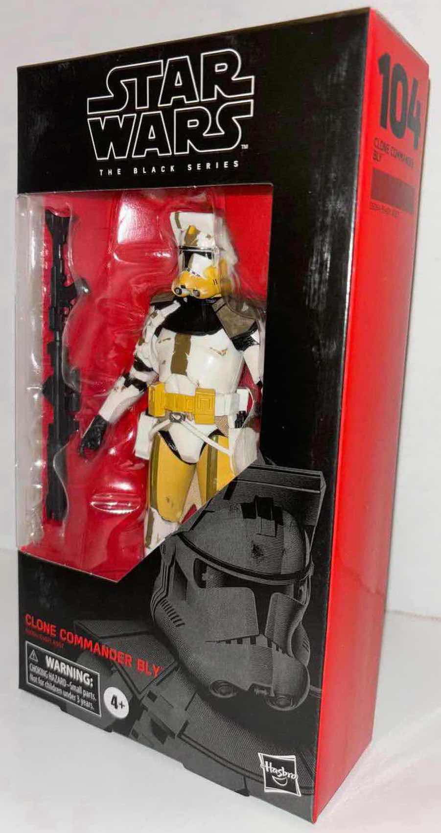 Photo 1 of NEW ASSORTED 4-PACK HASBRO STAR WARS THE BLACK SERIES ACTION FIGURE & ACCESSORIES, "CLONE COMMANDER BLY, CLONE COMMANDER WOLFFE, IG-11, & THE MANDALORIAN”