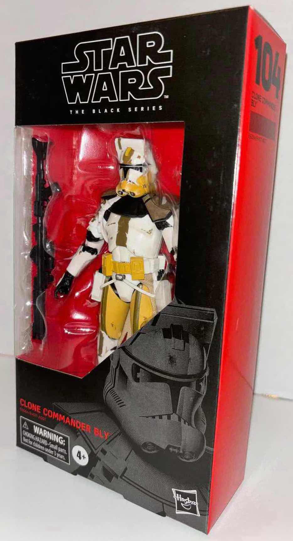 Photo 1 of NEW ASSORTED 6-PACK HASBRO STAR WARS THE BLACK SERIES ACTION FIGURE & ACCESSORIES, "CLONE COMMANDER BLY (2), IG-11 (2), & THE MANDALORIAN (2)”