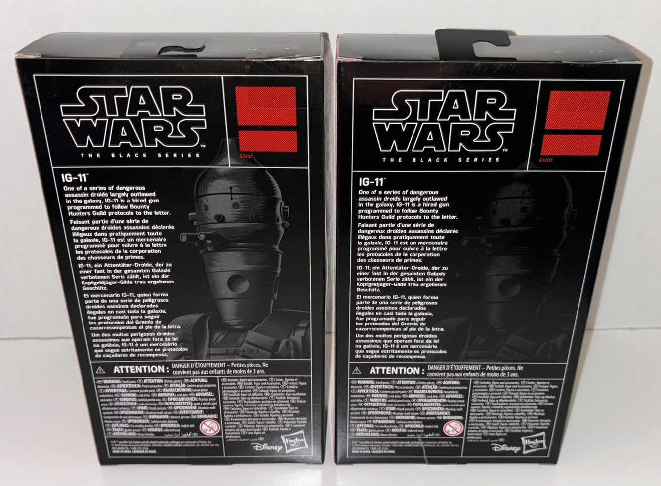Photo 1 of NEW 2-PACK HASBRO STAR WARS THE BLACK SERIES ACTION FIGURE & ACCESSORIES, "IG-11"