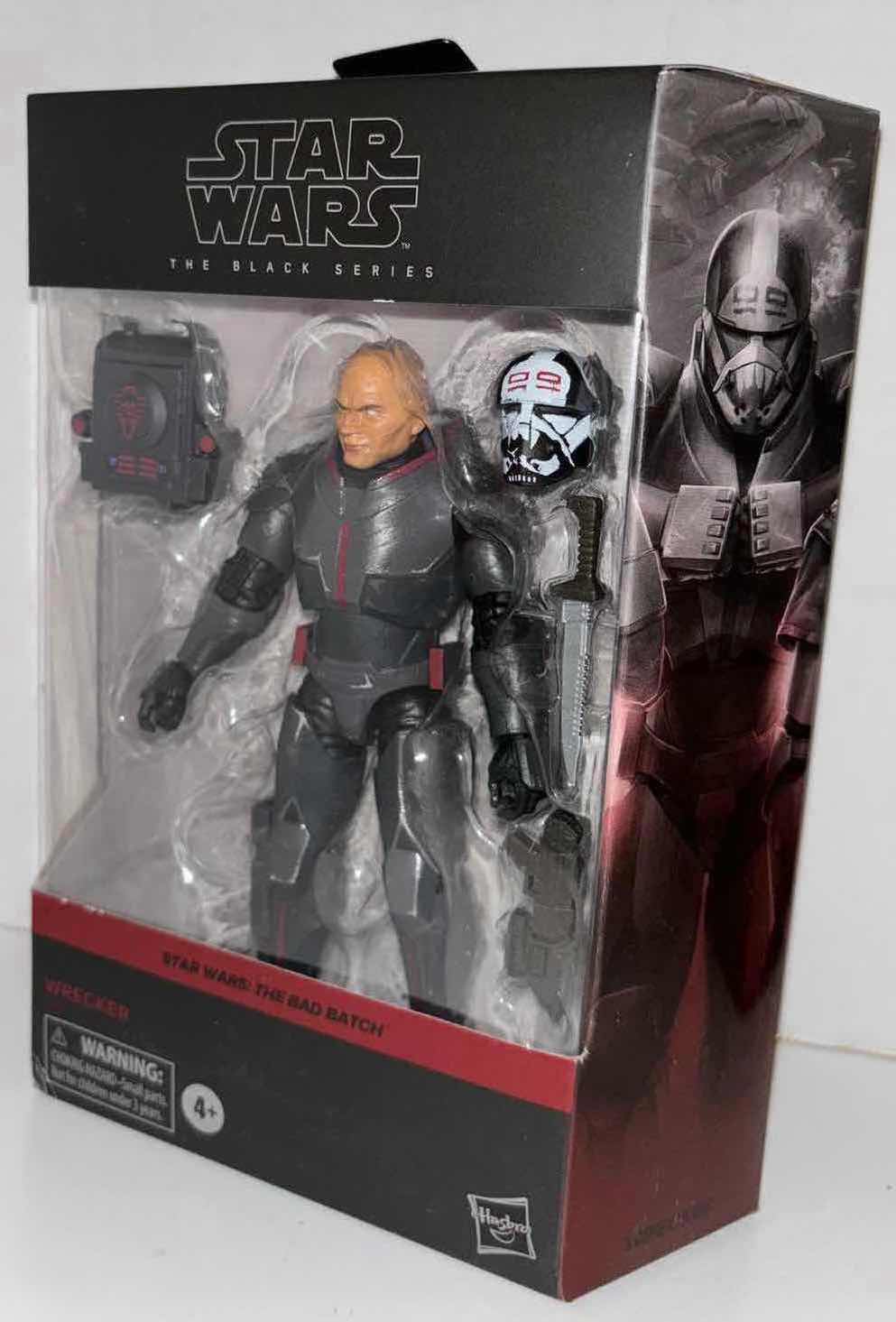 Photo 1 of NEW 2-PACK HASBRO STAR WARS THE BLACK SERIES ACTION FIGURE & ACCESSORIES, STAR WARS: THE BAD BATCH “WRECKER”