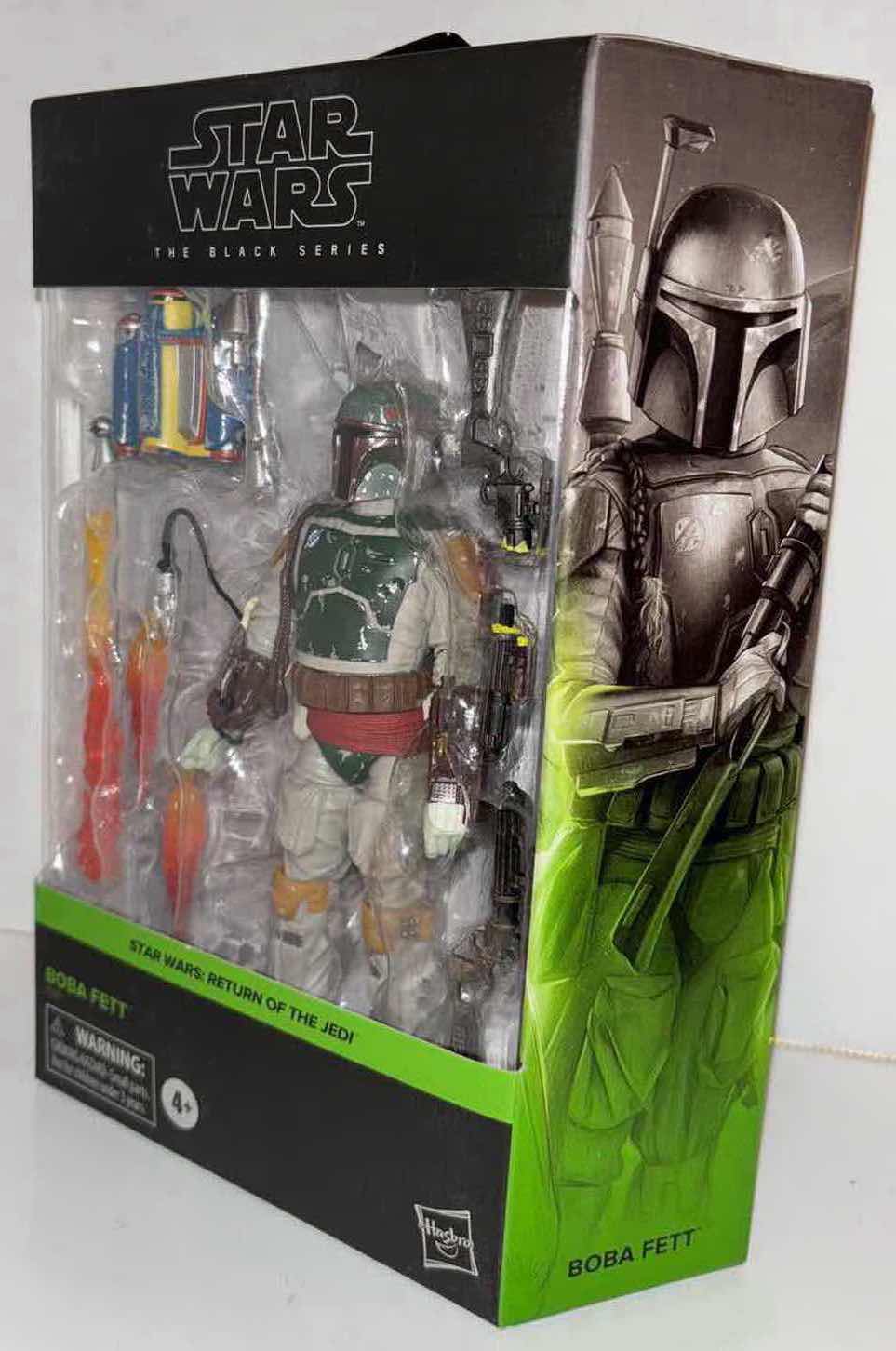 Photo 1 of NEW 4-PACK HASBRO STAR WARS THE BLACK SERIES ACTION FIGURE & ACCESSORIES, RETURN OF THE JEDI “BOBA FETT” (2) & "GENERAL LANDO CALRISSIAN" (2)