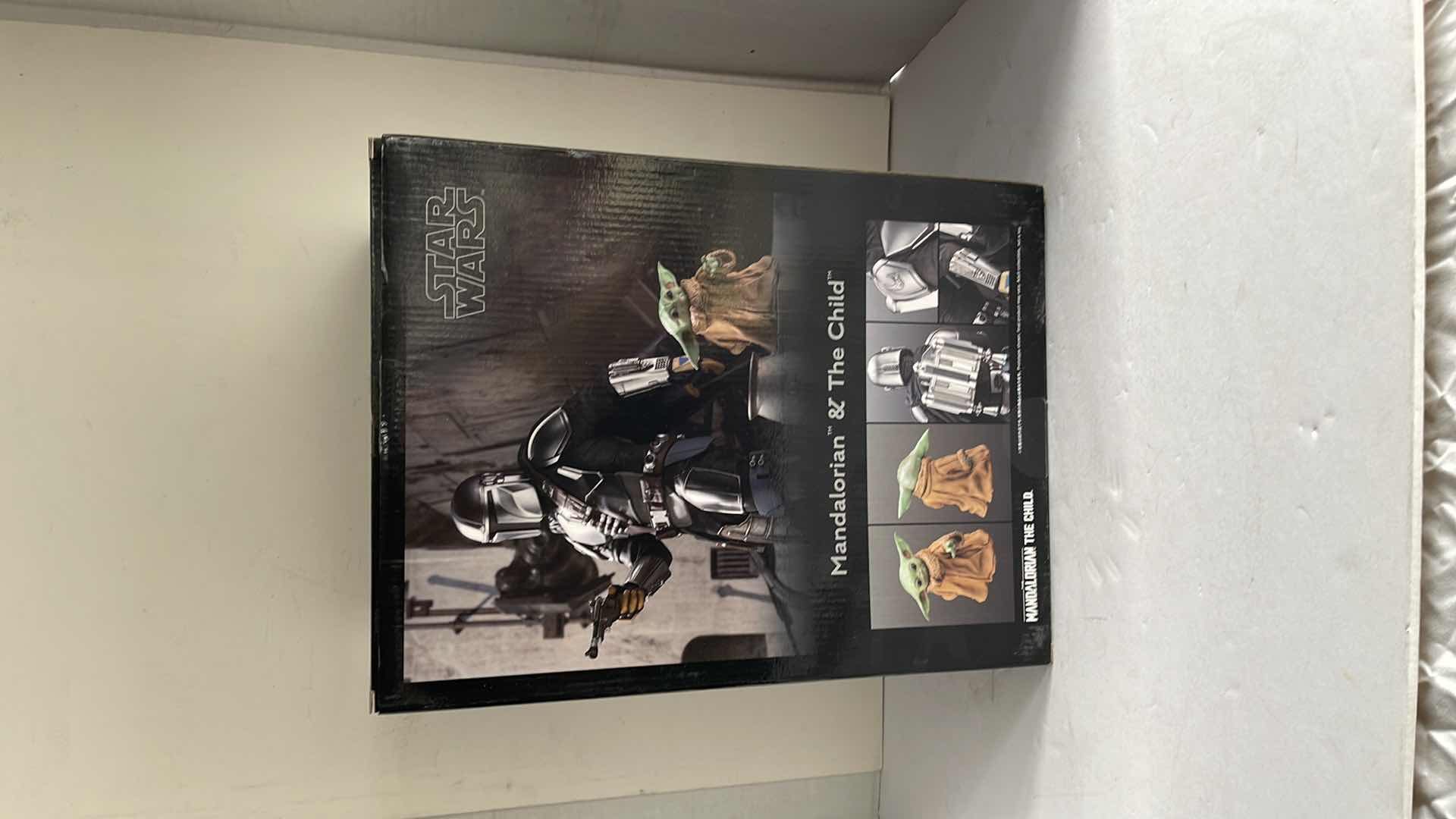 Photo 1 of NIB ARTFX STAR WARS MANDALORIAN & THE CHILD PAINTED MODEL KIT MSRP $169.99