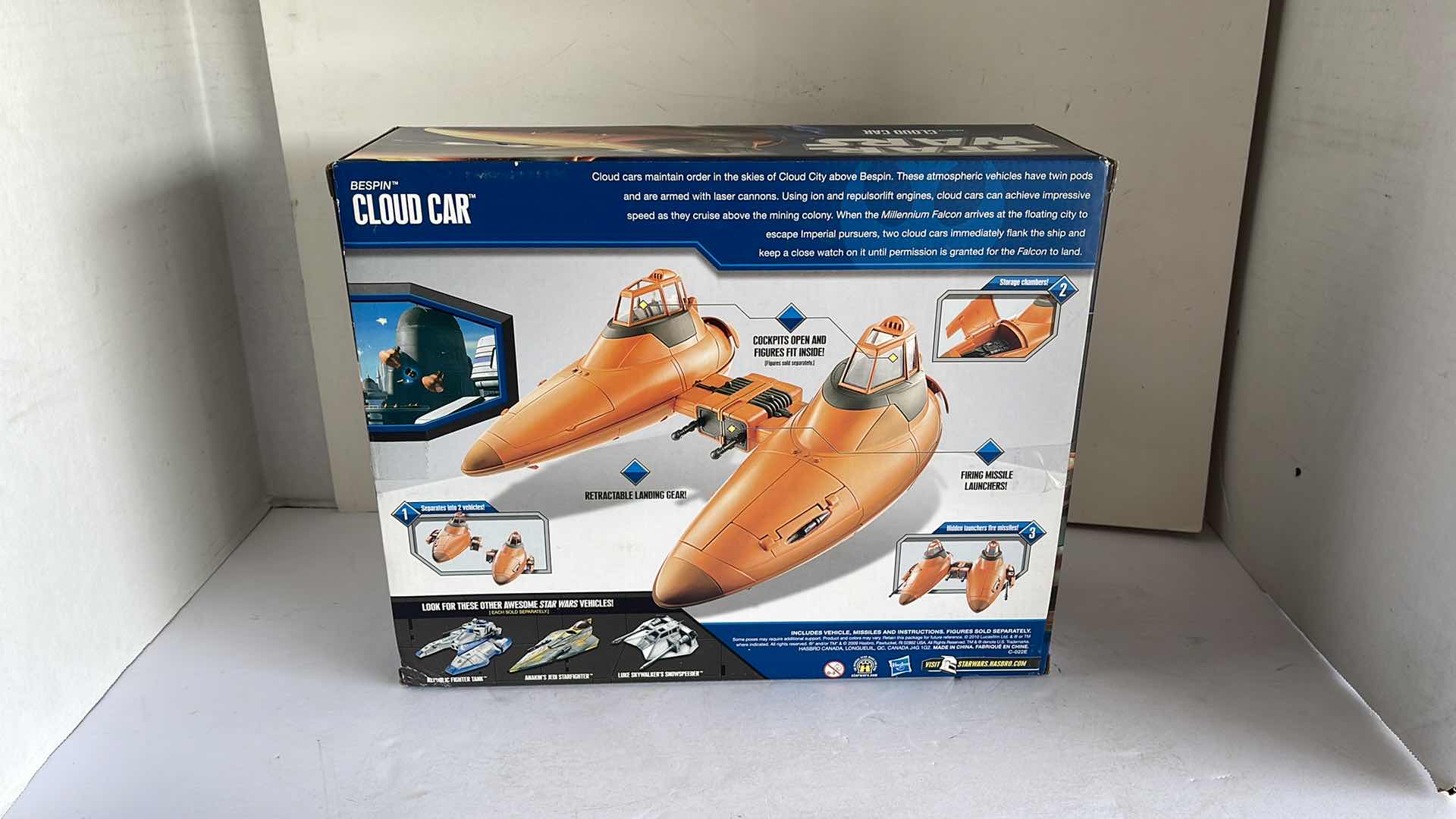 Photo 1 of NIB STAR WARS BESPIN CLOUD CAR MSRP $89.99