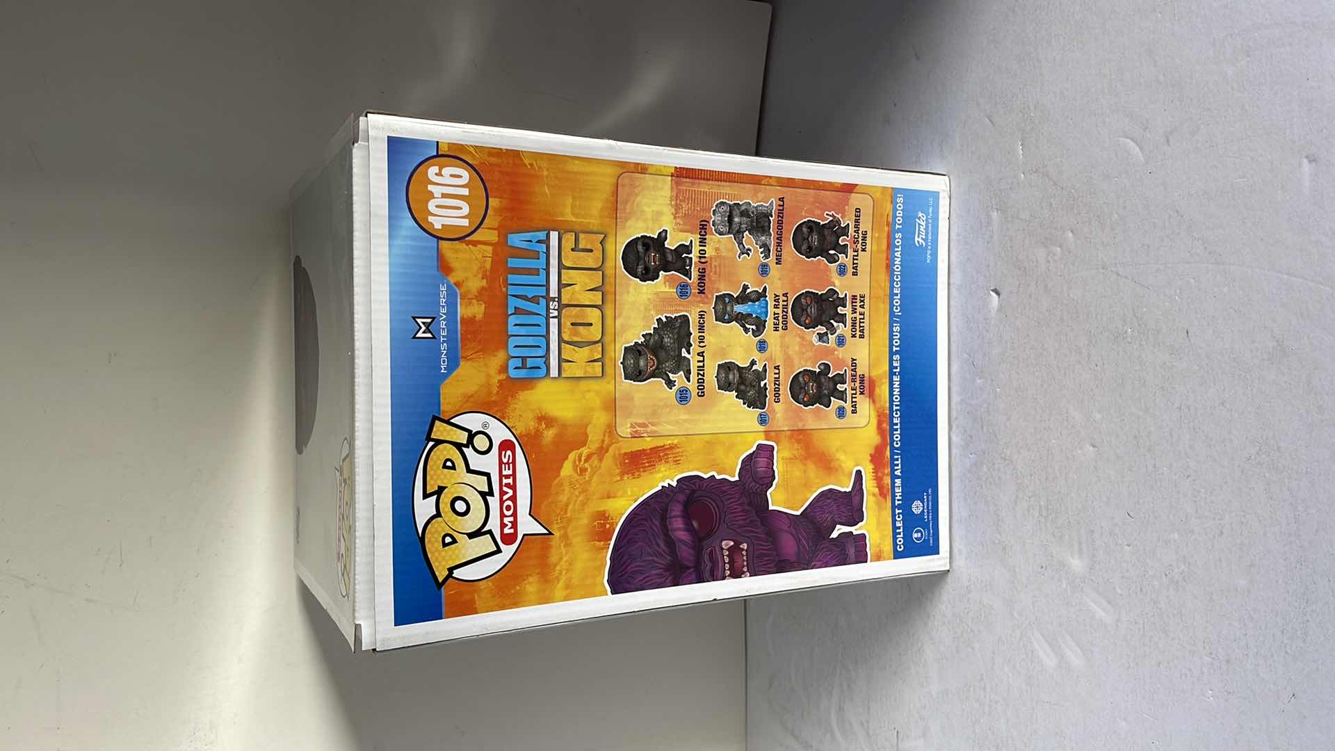 Photo 1 of NIB FUNKO POP GODZILLA VS KONG NEON CITY KING 1016 MSRP $75