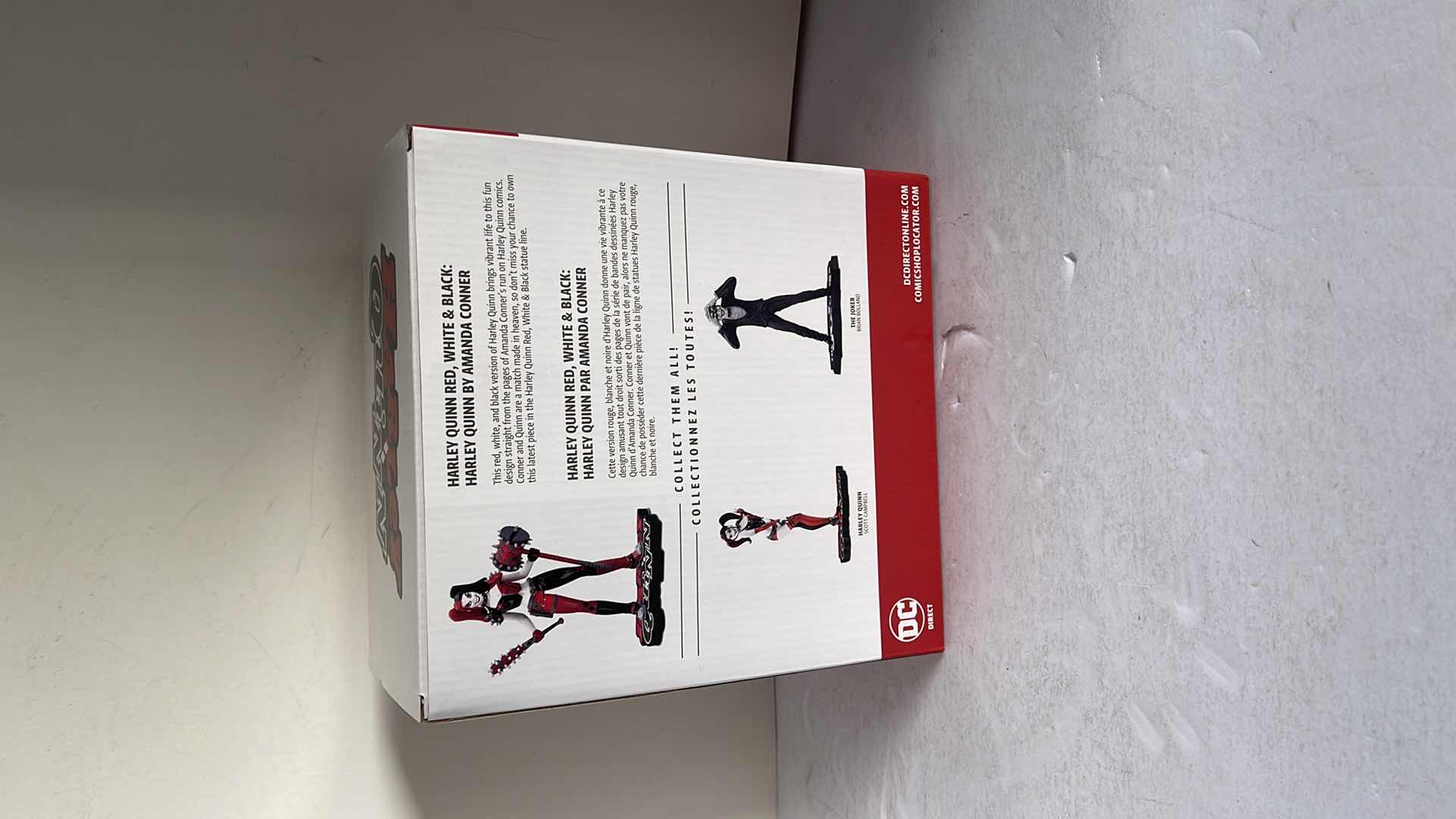 Photo 1 of NIB HARLEY QUINN RED, WHITE BLACK AMANDA CONNER MSRP $100