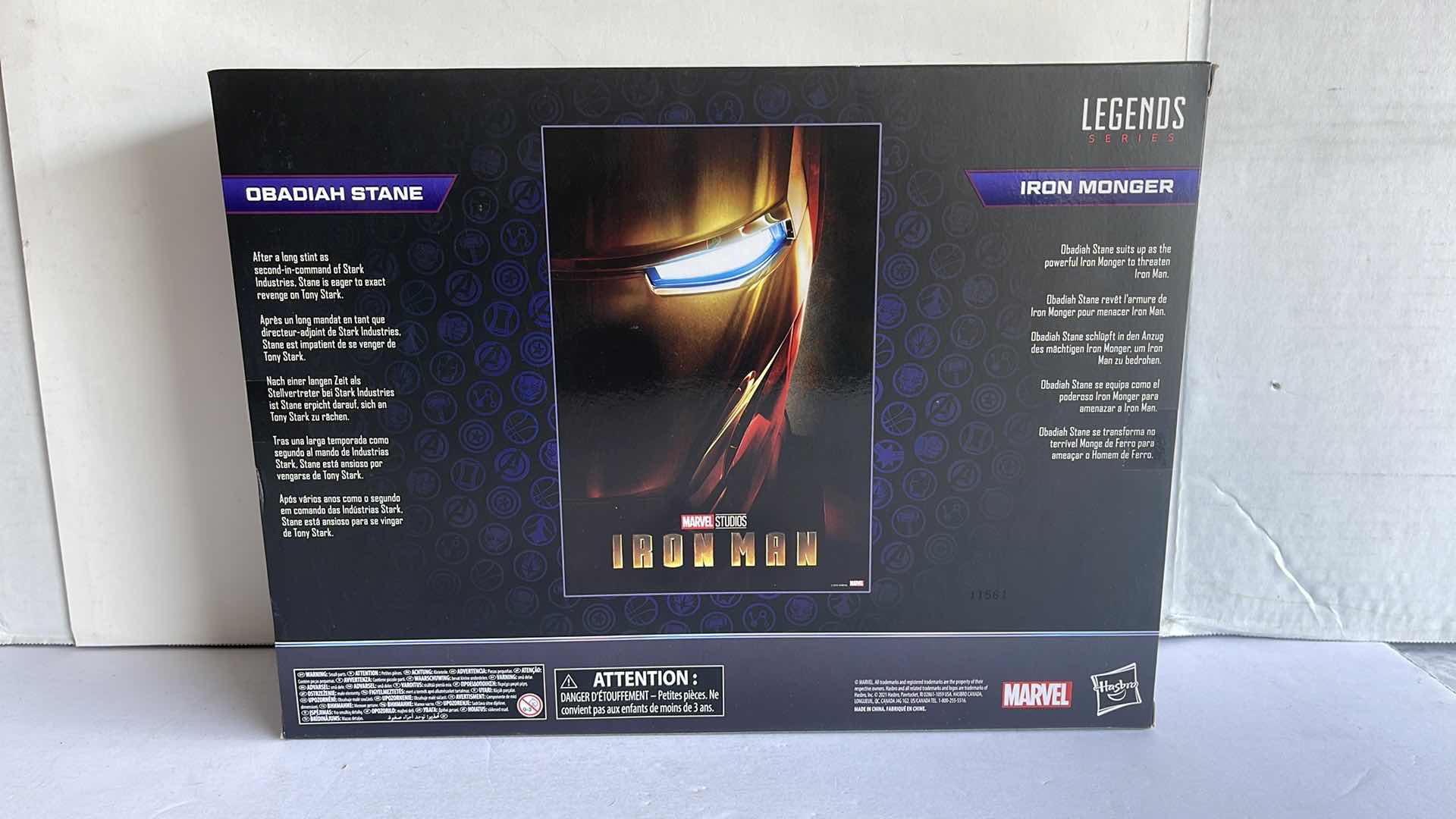 Photo 1 of NIB MARVEL STUDIOS IRONMAN THE INFINITY SAGA OBADIAH STANE & IRON MONGER $74.99