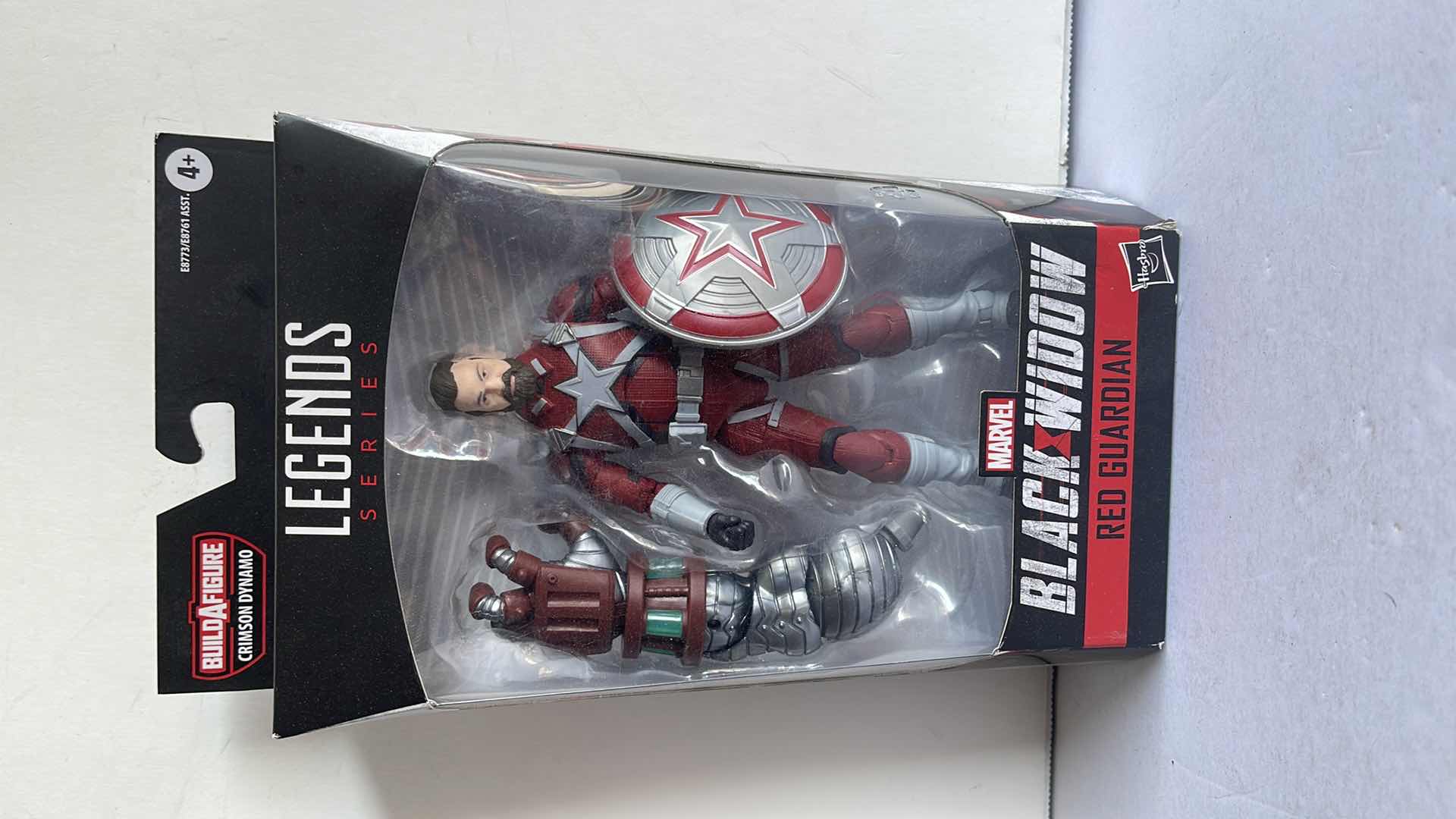 Photo 1 of NIB MARVEL BLACK WIDOW RED GUARDIAN BUILD A FIGURE MSRP $24.99