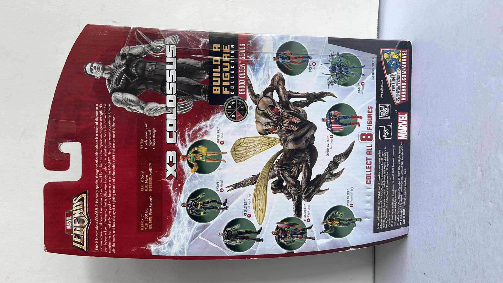 Photo 2 of NIB MARVEL LEGENDS BUILD A FIGURE COLLECTION X3 COLOSSUS MSRP $19.99