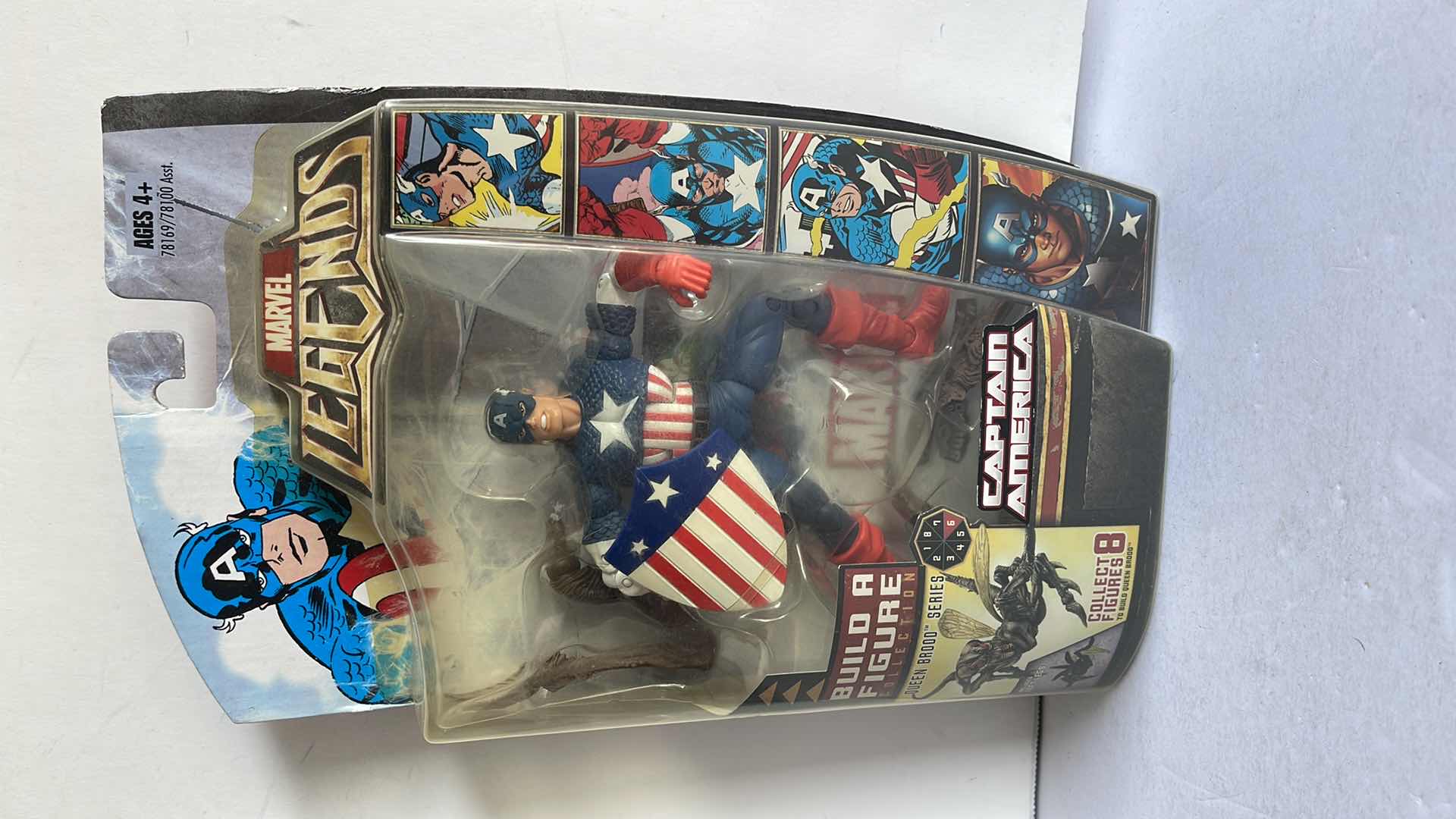 Photo 1 of NIB MARVEL LEGENDS BUILD A FIGURE CAPTAIN AMERICA MSRP $19.99