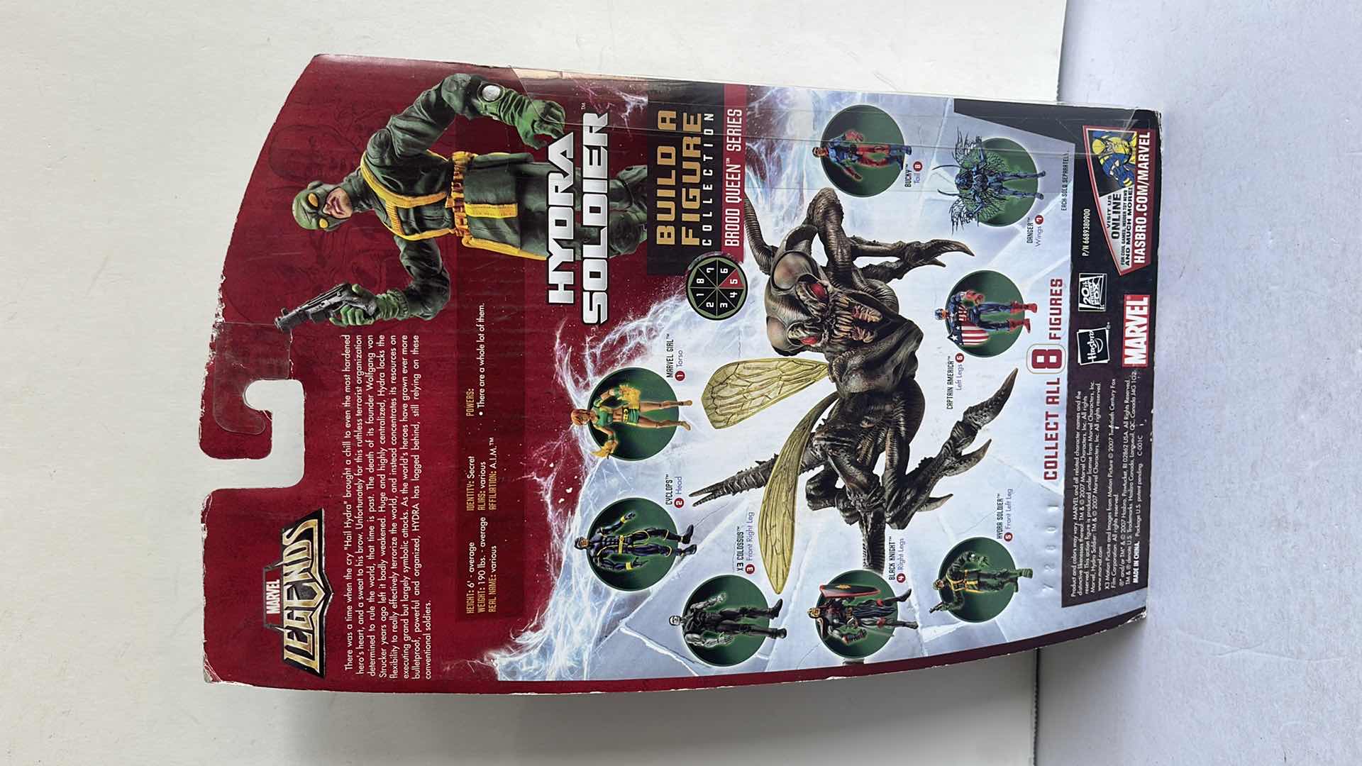 Photo 1 of NIB MARVEL LEGENDS BUILD A FIGURE HYDRA SOLIDER MSRP $24.99