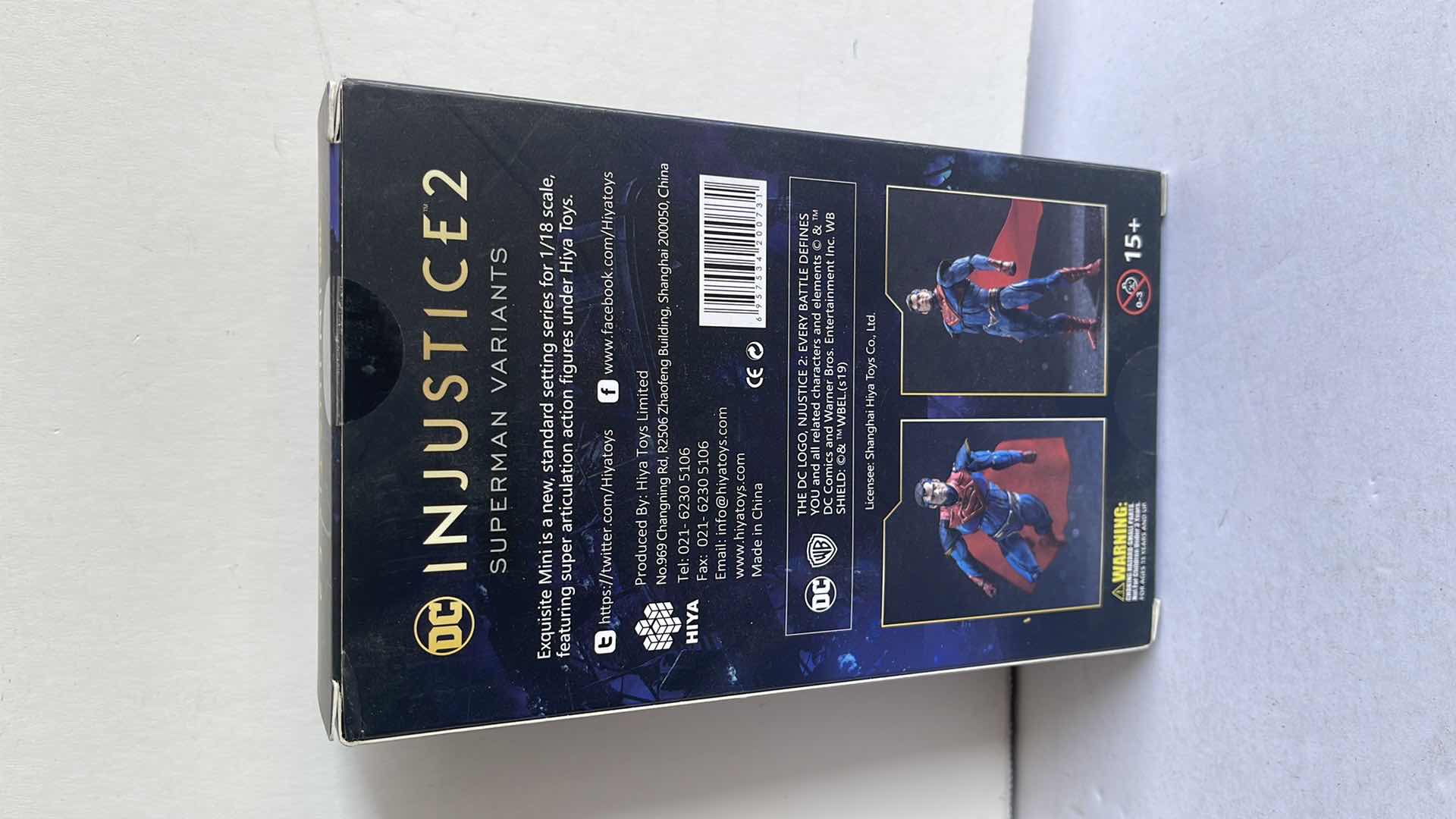 Photo 1 of NIB DC INJUSTICE 2 SUPERMAN VARIANTS MSRP $24.99