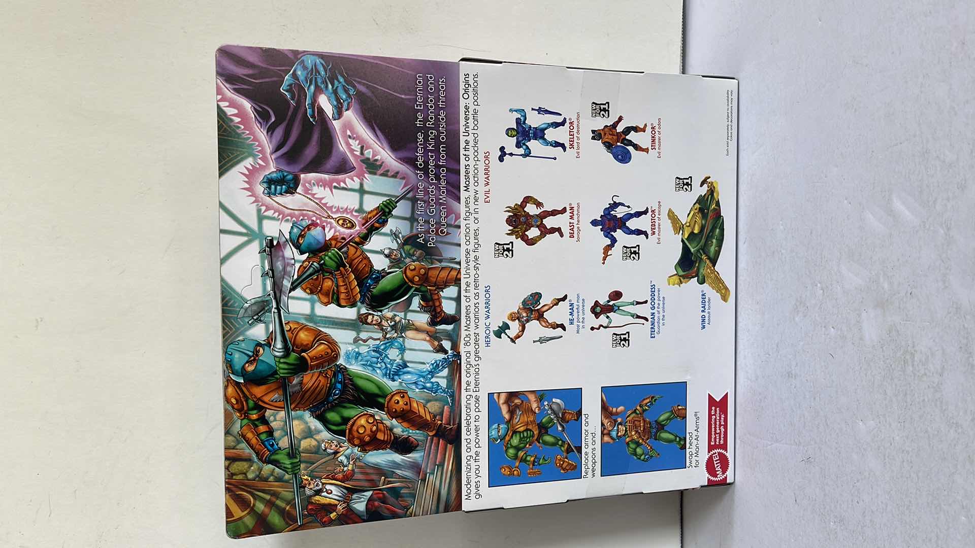 Photo 1 of NIB MASTERS OF THE UNIVERSE ETERNIAN PALACE GUARD MSRP $29.99