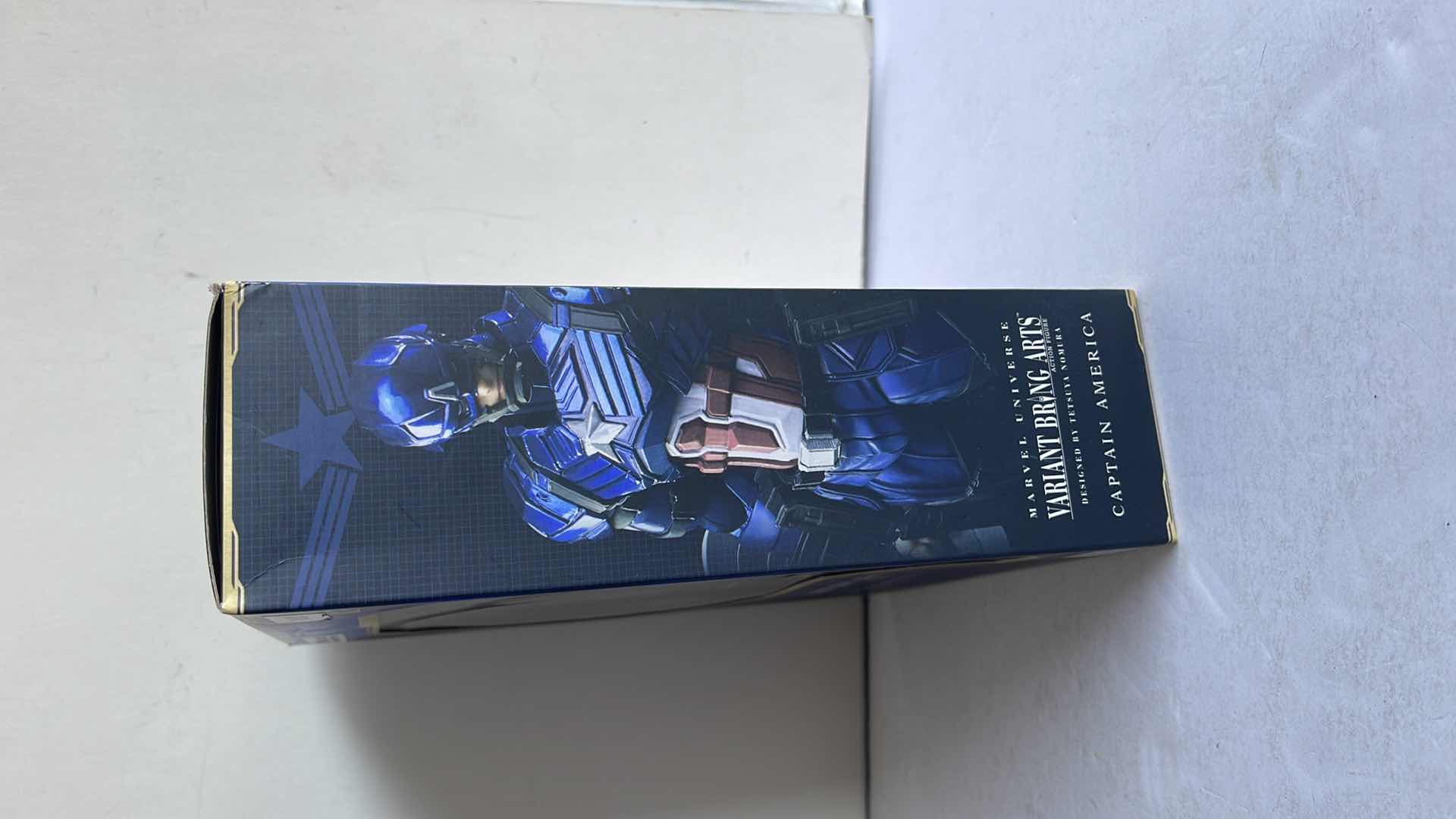 Photo 1 of NIB MARVEL UNIVERSE VIBRANT BRING ARTS CAPTAIN AMERICA MSRP $100