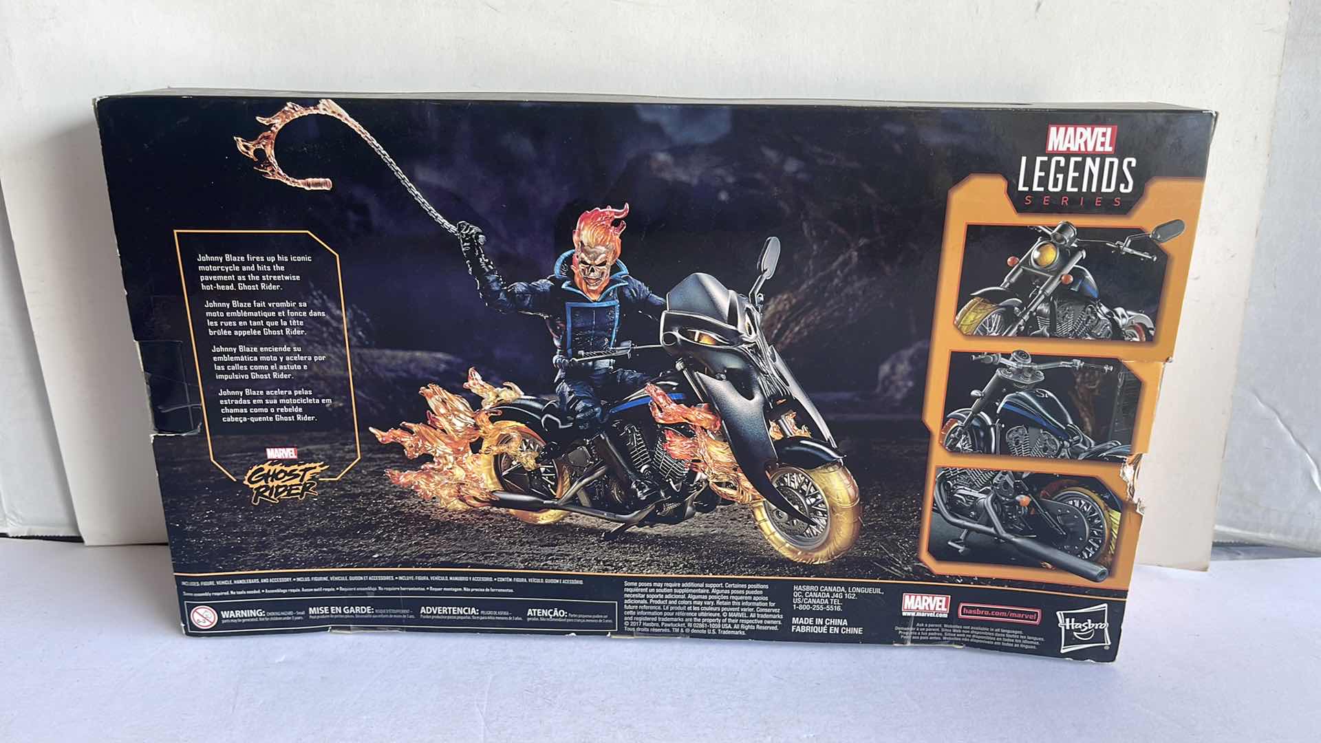 Photo 2 of NIB MARVEL LEGEND SERIES GHOST RIDER MSRP $119.99