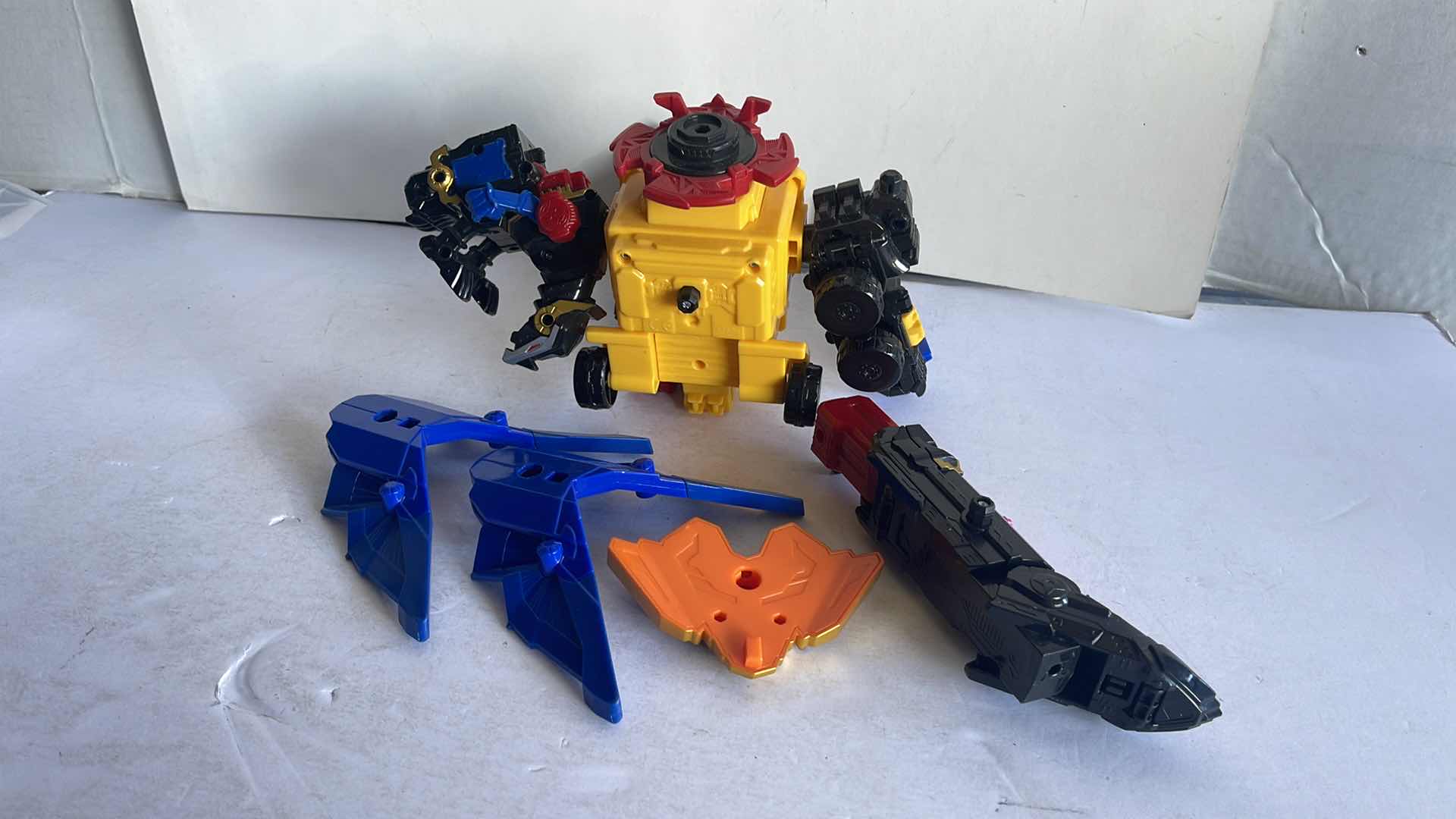 Photo 1 of 2017 POWER RANGERS DX NINJA STEEL DELUXE MEGAZORD 4 ZORDS MSRP $22.99