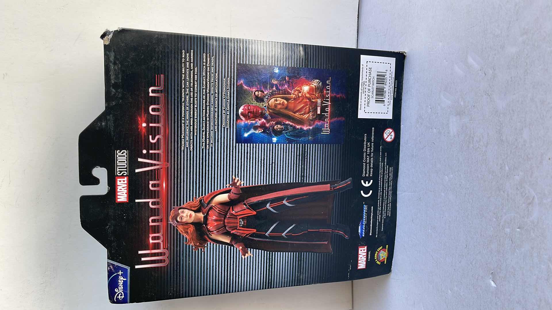 Photo 1 of NIB MARVEL SELECT THE SCARLET WITCH MSRP $29.99