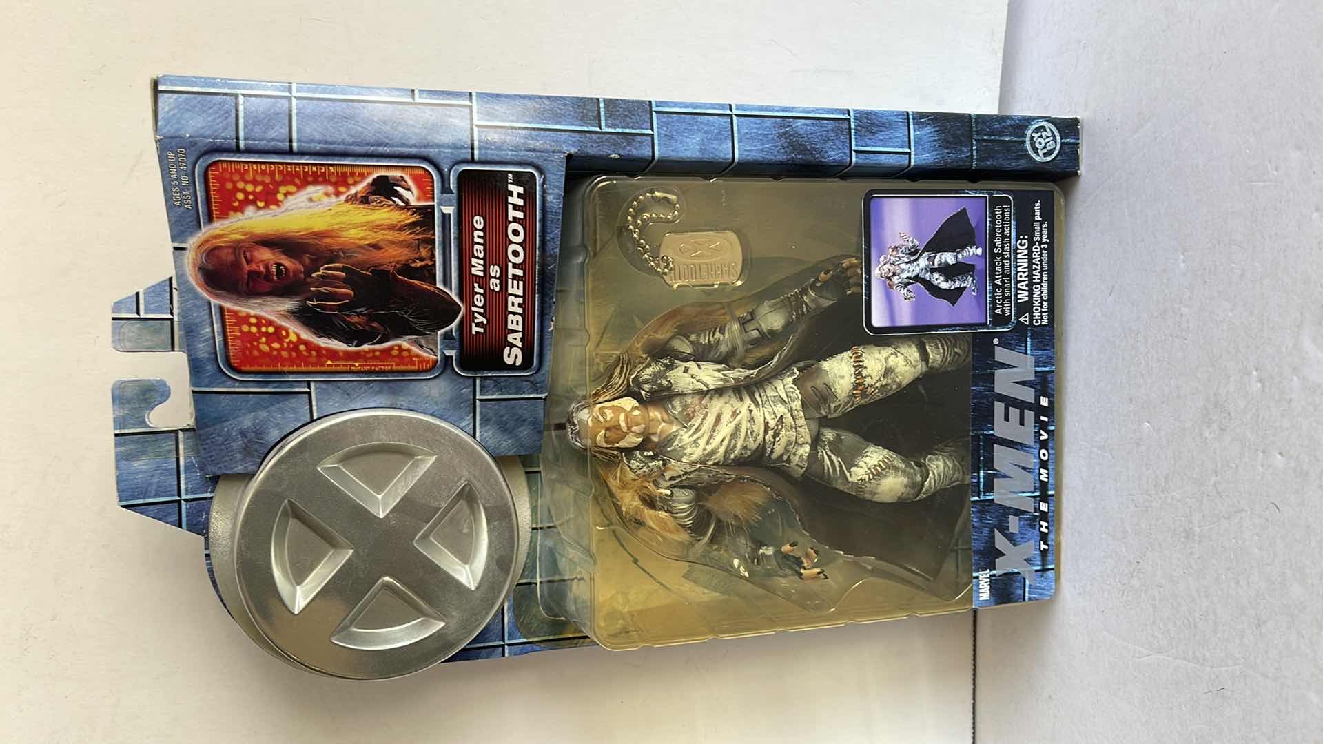 Photo 1 of NIB MARVEL X-MEN THE MOVIE TYLER MANE AS SABERTOOTH MSRP $11.99