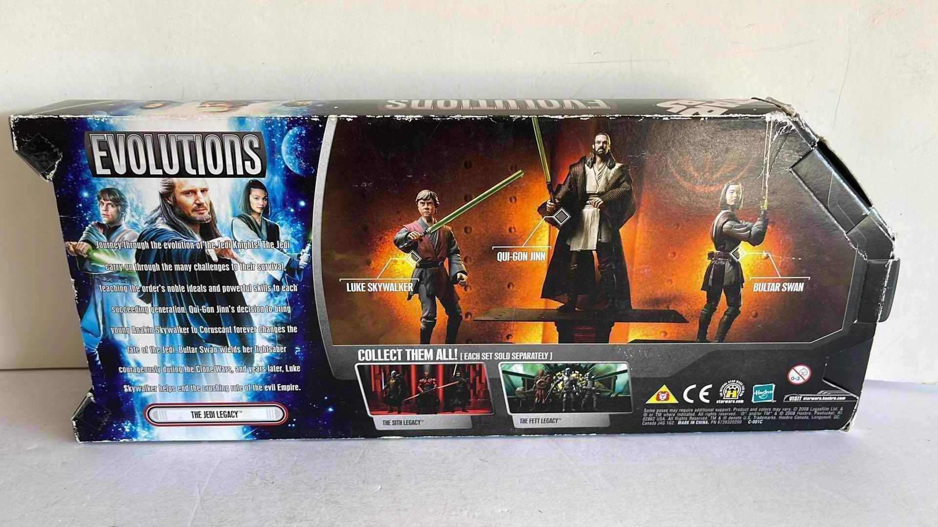 Photo 1 of NIB STAR WARS 30TH ANNIVERSARY COLLECTION EVOLUTIONS THE JEFI LEGACY 3 PACK MSRP $59.99