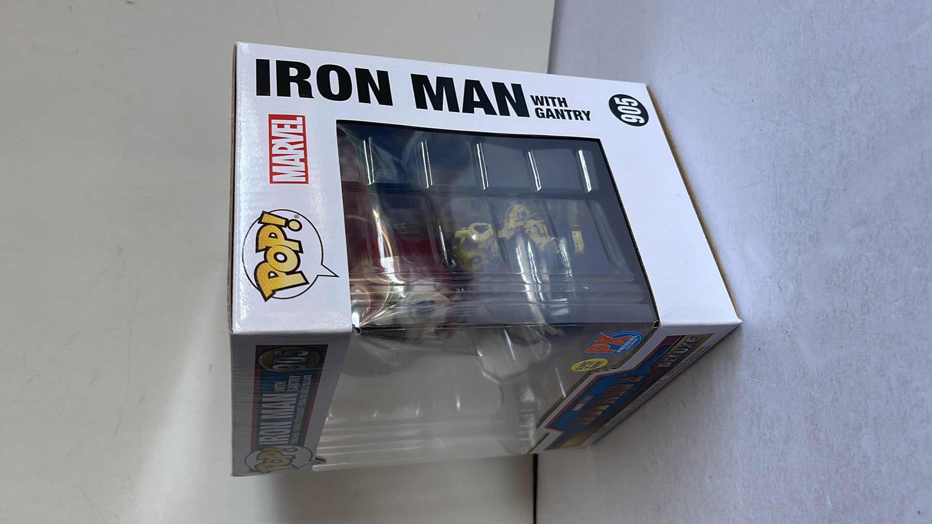 Photo 1 of NIB FUNKO POP IRON MAN #50 IRON MAN WITH GANTRY MSRP $34.99