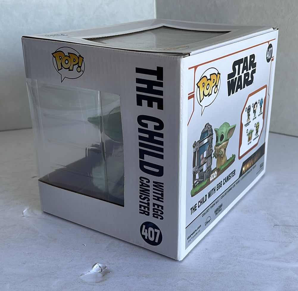 Photo 1 of NIB FUNKO POP THE CHILD WITH EGG CANISTER #407