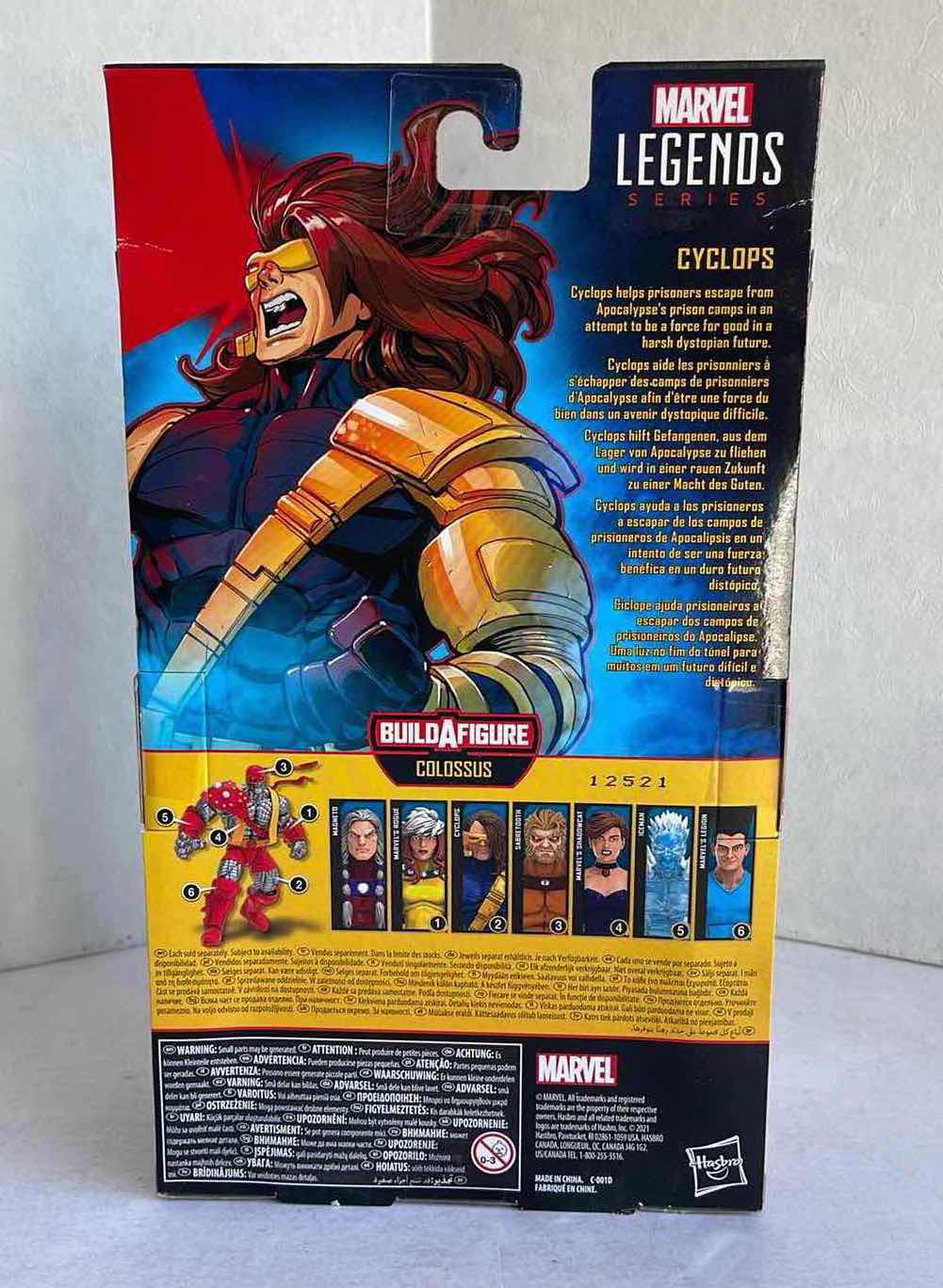 Photo 1 of NIB MARVEL LEGENDS SERIES CYCLOPS MSRP $14.99