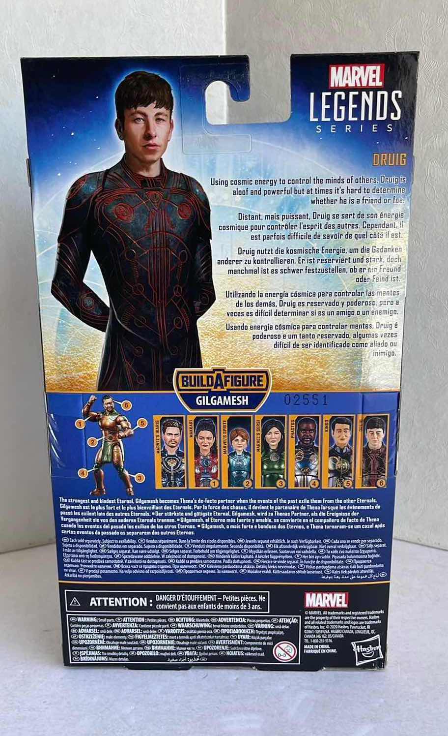 Photo 1 of NIB LEGEND SERIES MARVEL ETERNALS DRUIG MSRP $18.99