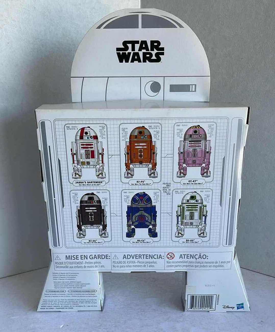 Photo 1 of NIB HASBRO DISNEY STAR WARS ENTERTAINMENT EARTH EXCLUSIVE DROID SET MSRP $70