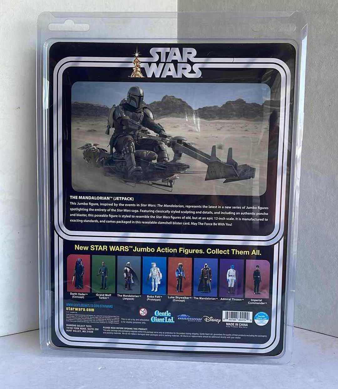 Photo 1 of NIB GENTLE GIANT LTD.  STAR WARS THE MANDALORIAN (JETPACK) H12” MSRP $89.99