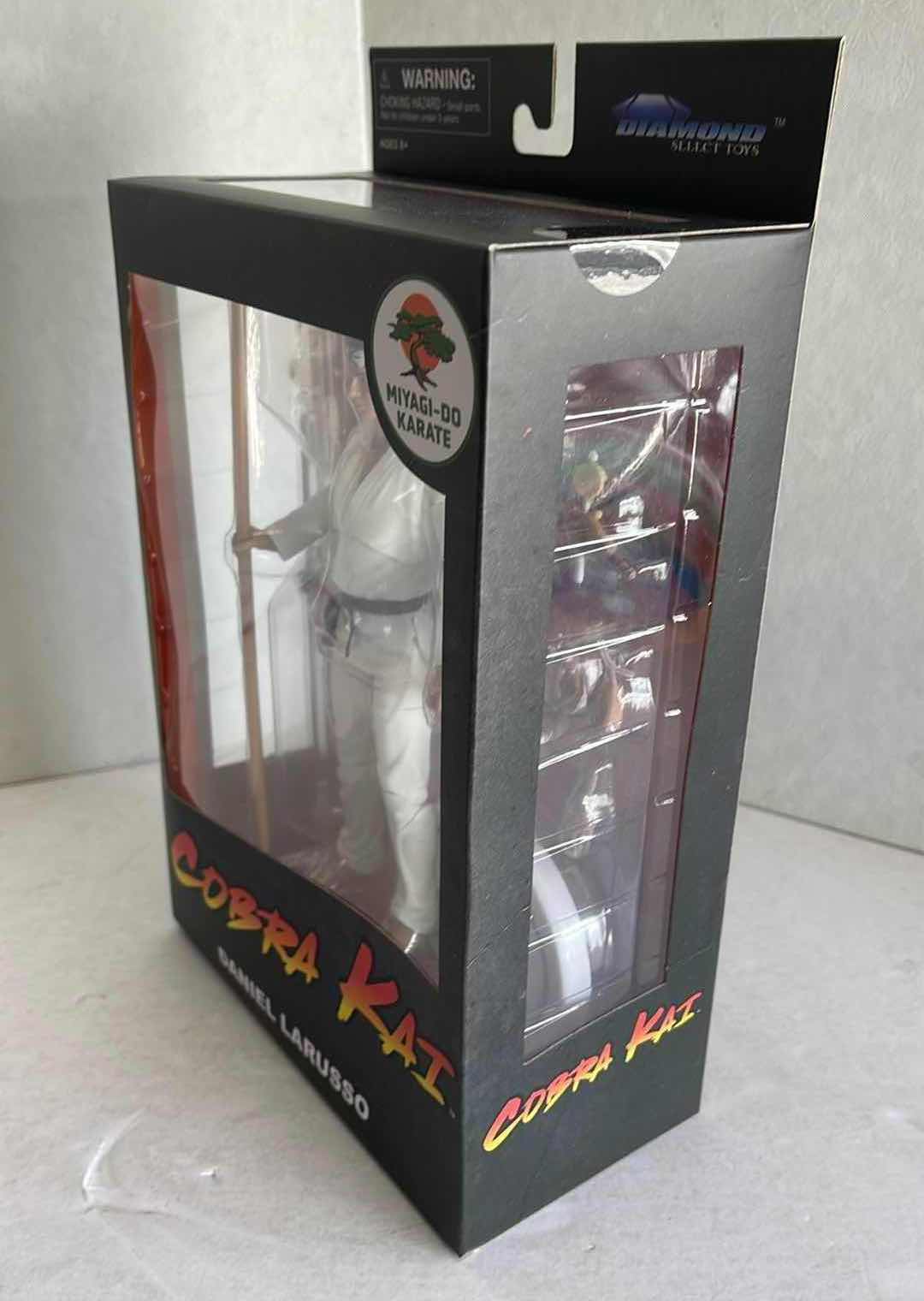 Photo 1 of NIB DIAMOND SELECT TOYS COBRA KAI DANIEL LARUSSO MSRP $25
