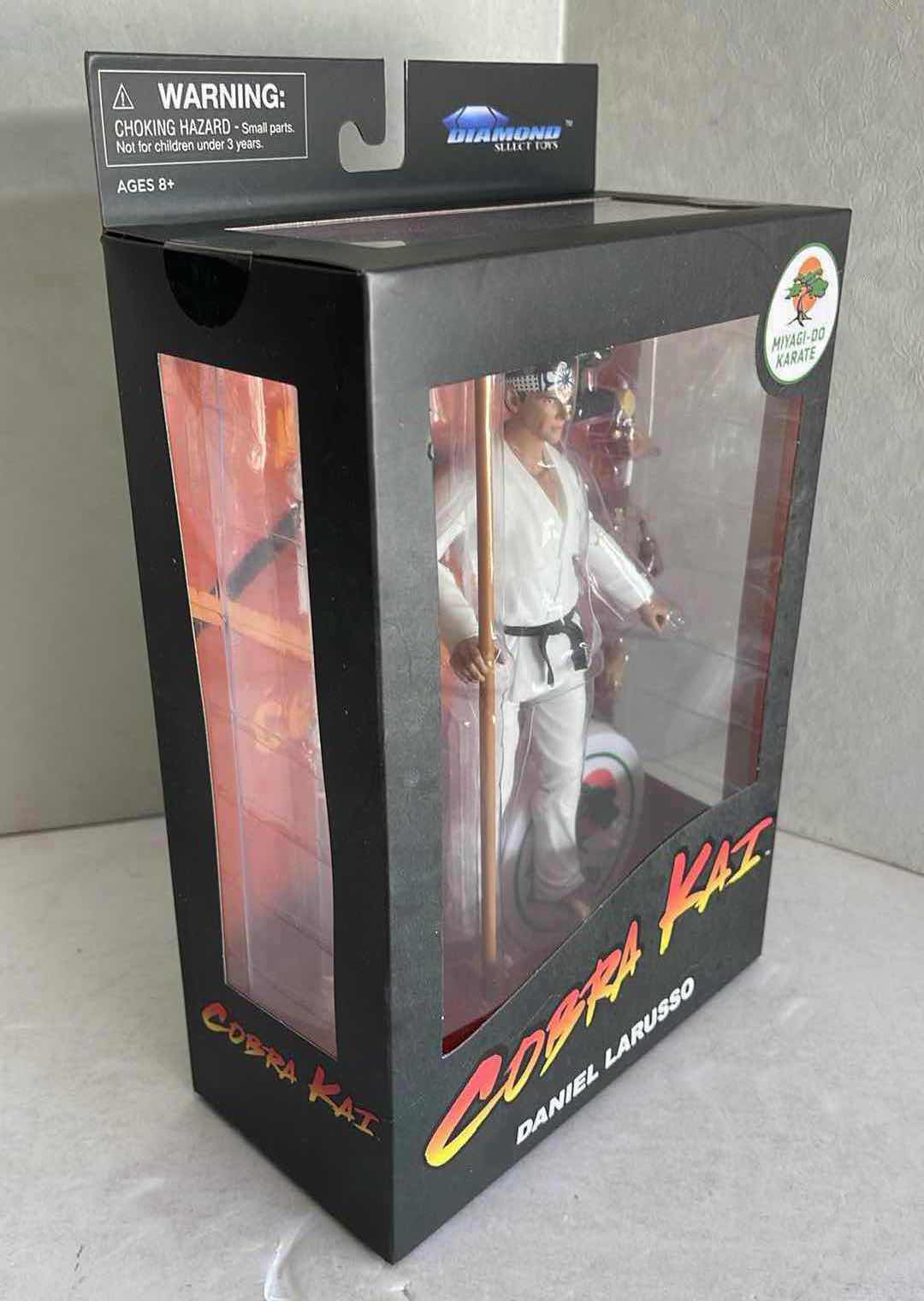 Photo 1 of NIB DIAMOND SELECT TOYS COBRA KAI DANIEL LARUSSO MSRP $25