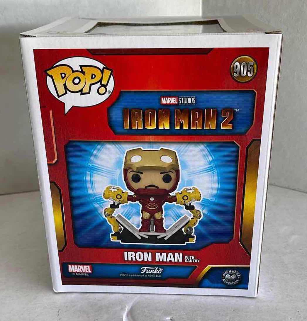 Photo 1 of NIB FUNKO POP IRON MAN WITH GANTRY #905 MSRP $30