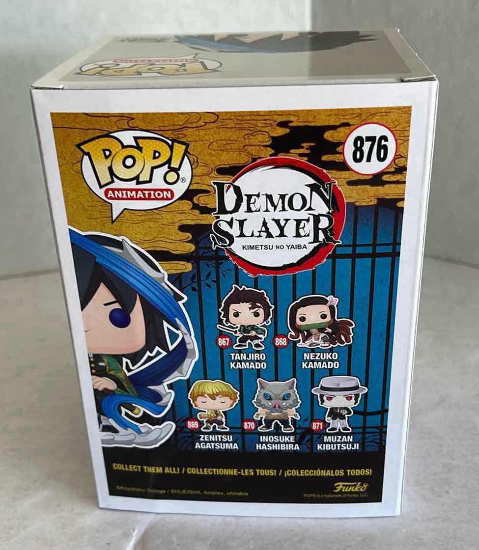 Photo 1 of NIB FUNKO POP ANIMATION DEMON SLAYER GIYU TOMIOKA #876
