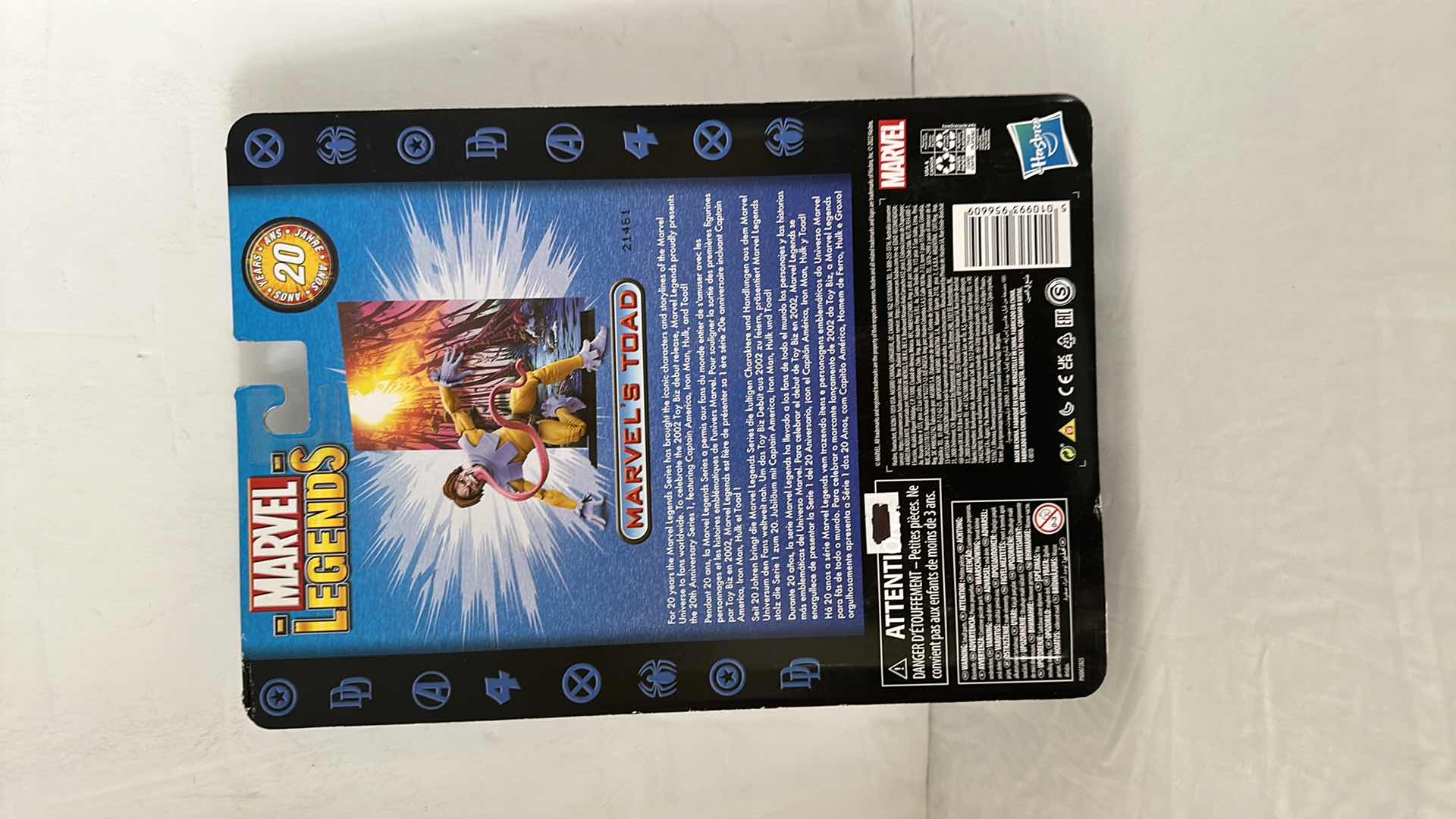 Photo 1 of NIB MARVEL LEGENDS MARVEL’S TOAD,MSRP $35