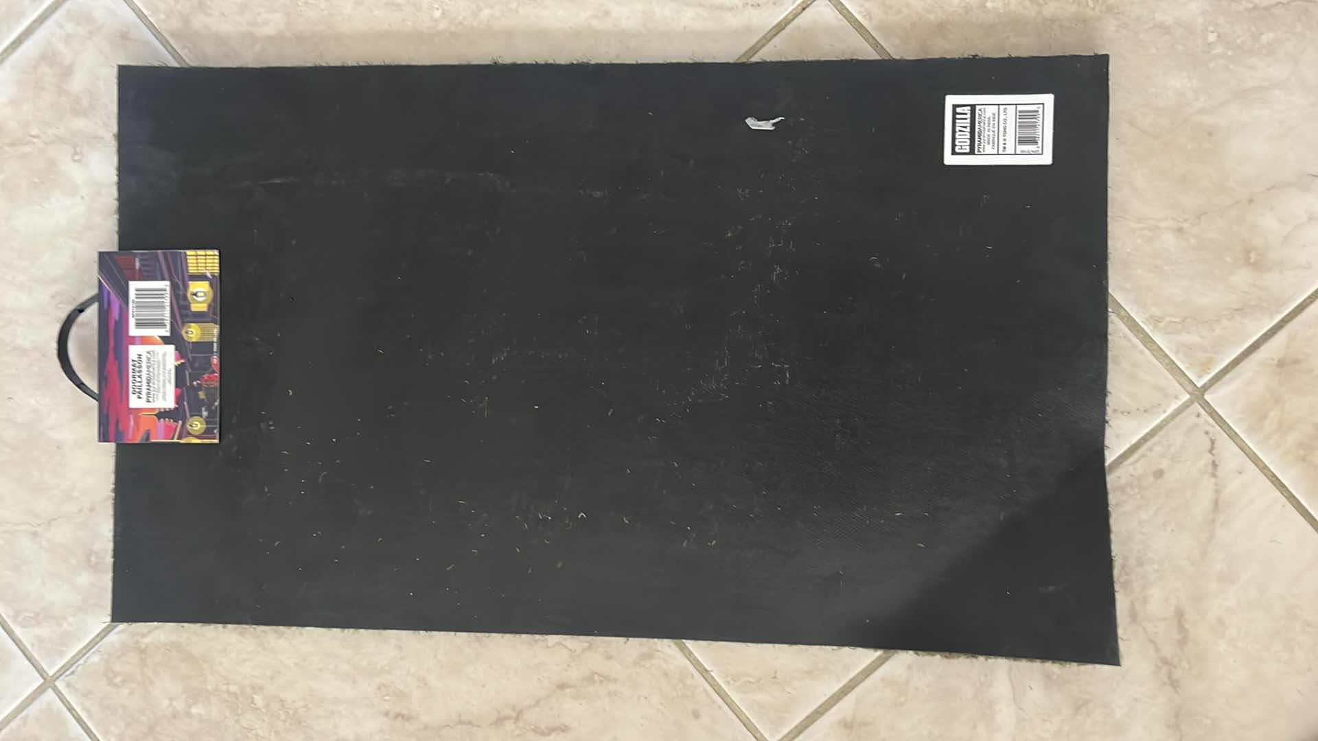 Photo 1 of NEW "GODZILLA WAS HERE" DOORMAT 17" x 29" MSRP $25