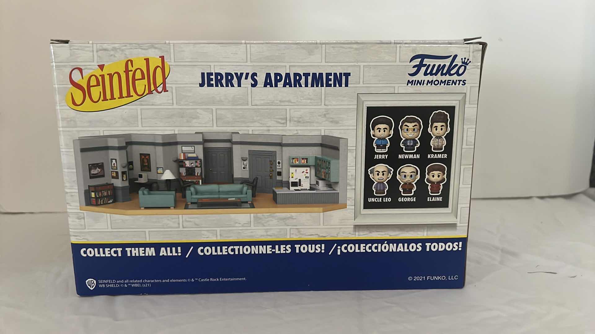 Photo 1 of NEW FUNKO MINI MOMENTS SEINFELD JERRY'S APARTMENT "UNCLE LEO" MSRP $32