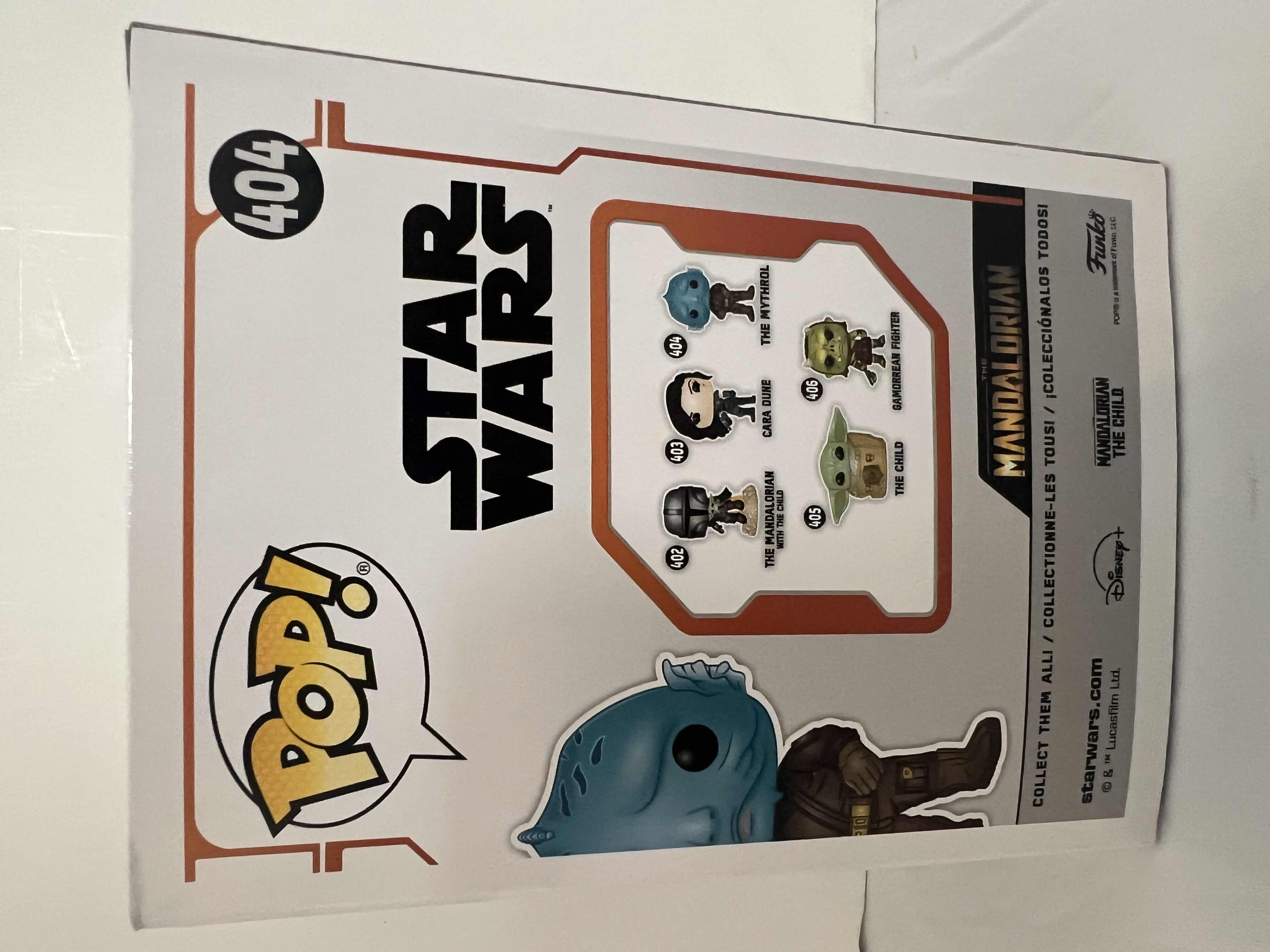Photo 1 of NIB FUNKO POP! STAR WARS "MYTHROL" BOBBLEHEAD FIGURINE MSRP $20