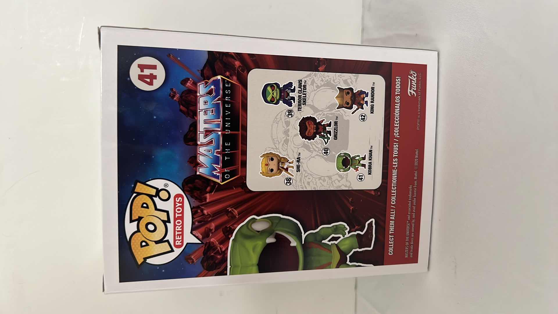 Photo 1 of NIB FUNKO POP! RETRO TOYS MASTERS OF THE UNIVERSE "KOBRA KHAN" VINYL FIGURE MSRP $20