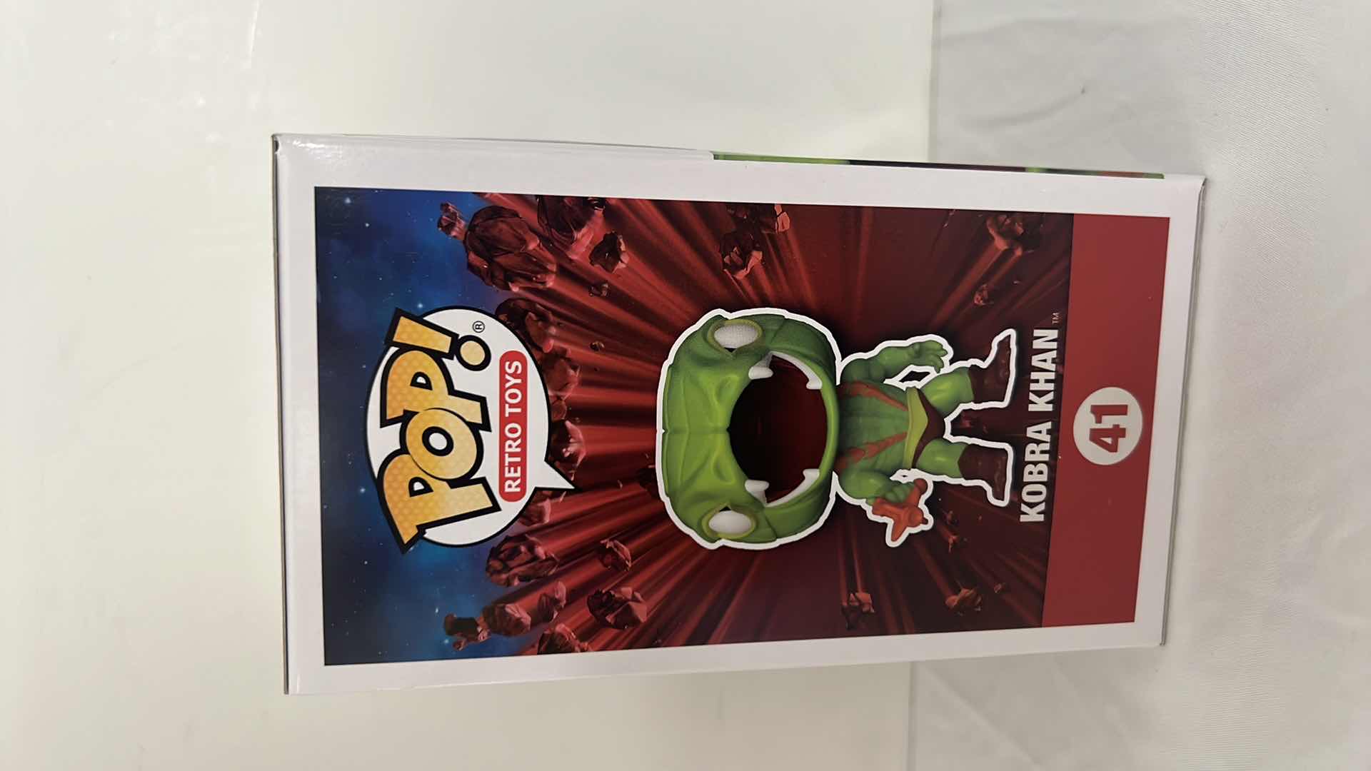 Photo 1 of NIB FUNKO POP! RETRO TOYS MASTERS OF THE UNIVERSE "KOBRA KHAN" VINYL FIGURE MSRP $20