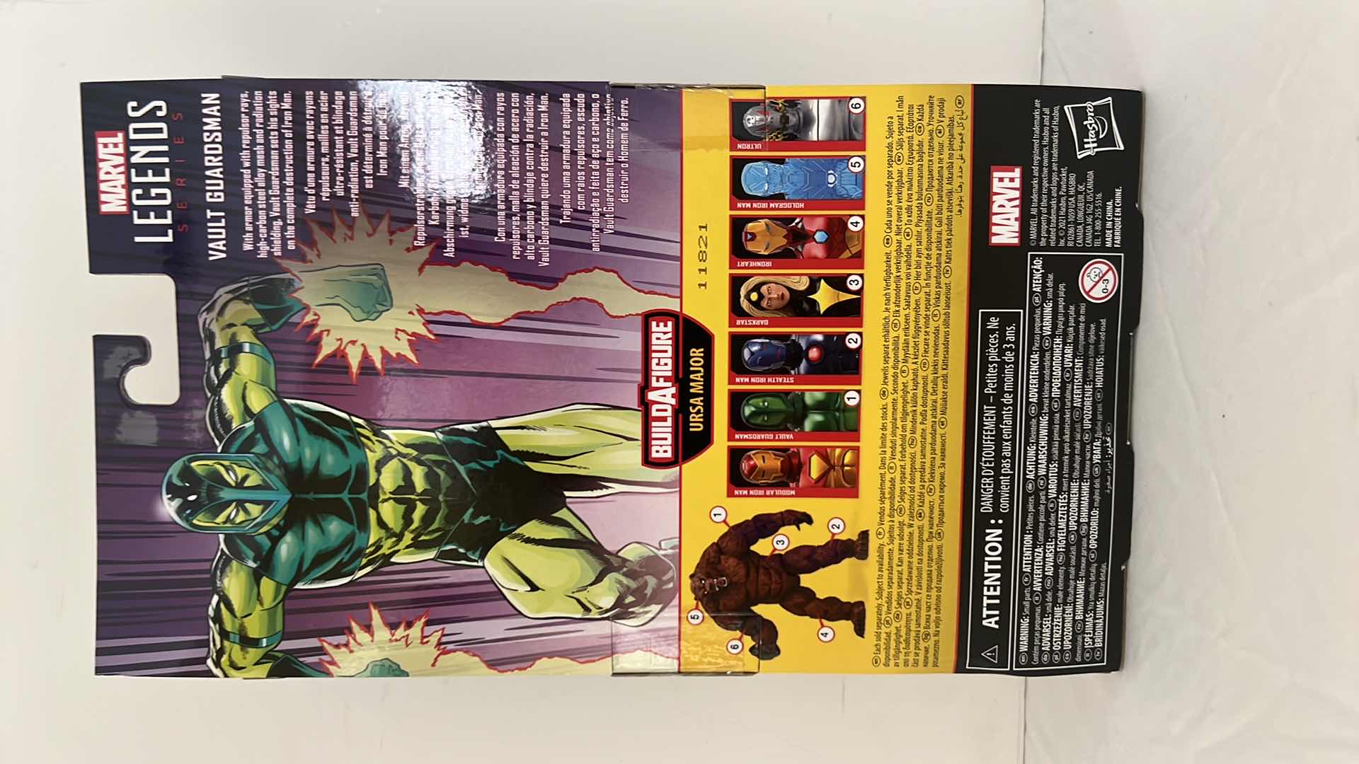 Photo 1 of NEW HASBRO MARVEL LEGENDS SERIES IRONMAN "VAULT GUARDSMAN" ACTION FIGURE MSRP $30