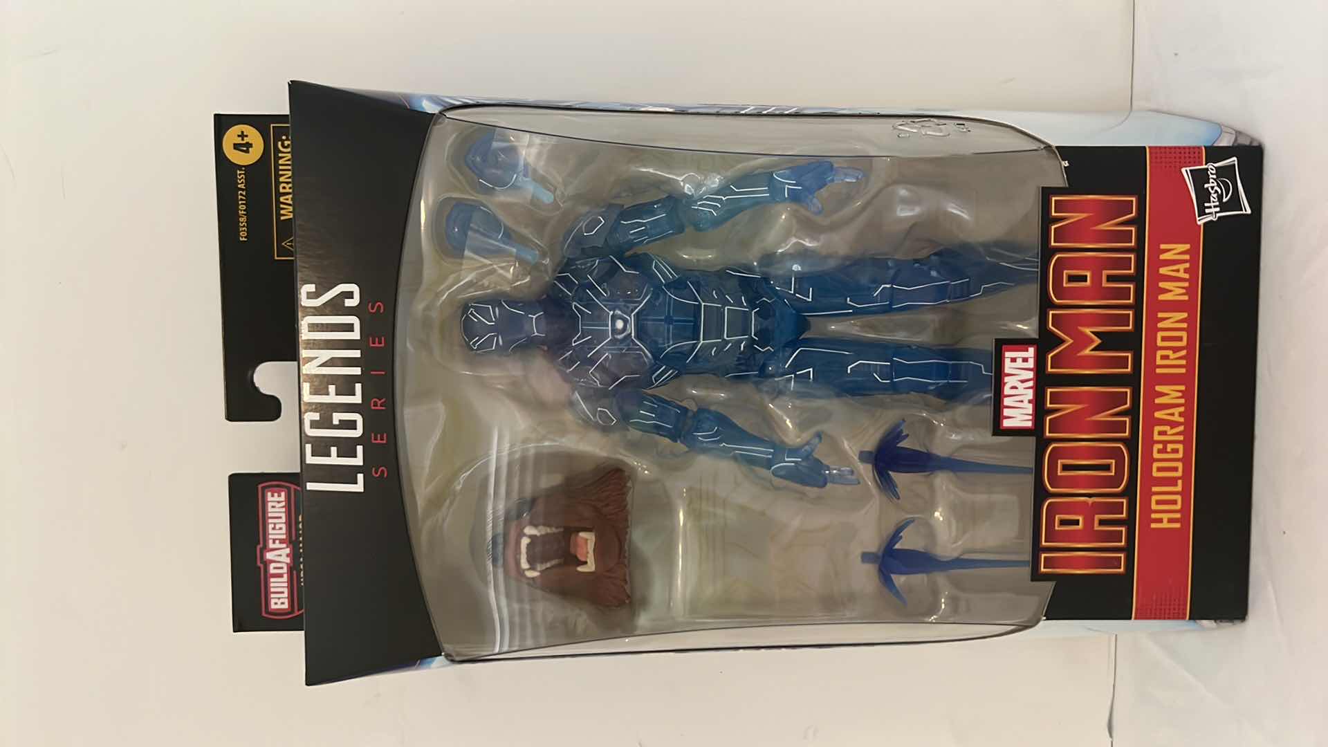 Photo 1 of NEW HASBRO MARVEL LEGENDS SERIES IRON MAN "HOLOGRAM IRON MAN" ACTION FIGURES MSRP $30