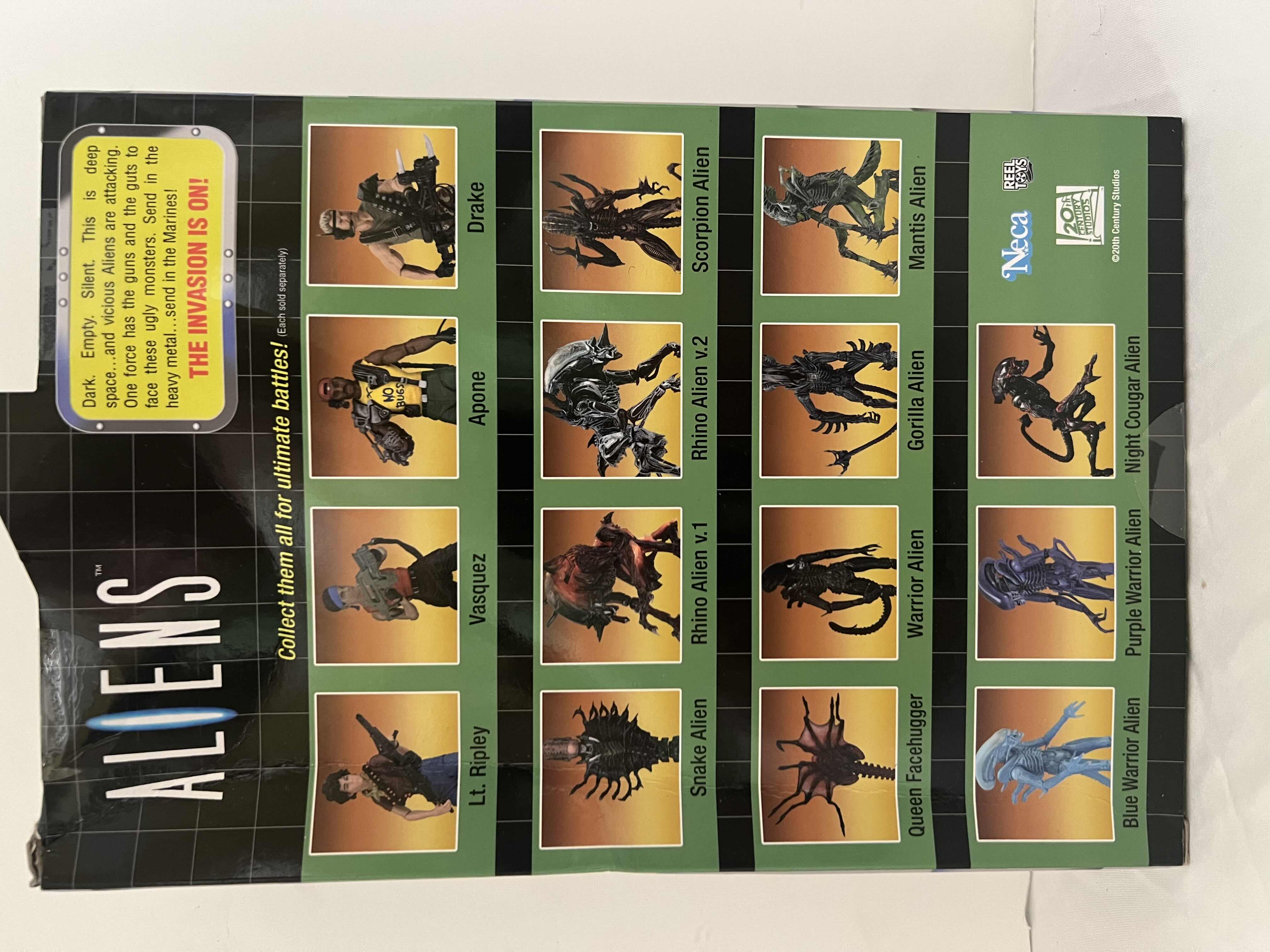 Photo 1 of NEW NECA ALIENS "PANTHER ALIEN" W MAGNETIC ATTACK PARASITE ACTION FIGURE MSRP $30