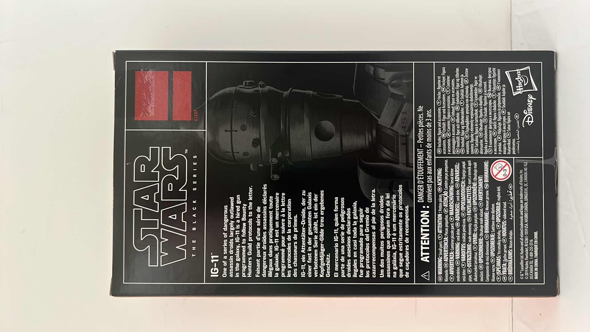 Photo 1 of NEW HASBRO STAR WARS THE BLACK SERIES "IG-11" ACTION FIGURE  MSRP $30