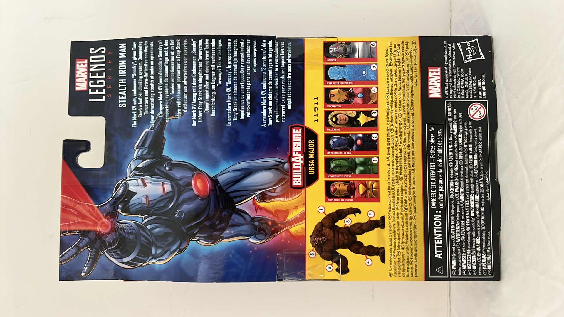 Photo 1 of NEW HASBRO MARVEL LEGENDS SERIES IRONMAN "STEALTH IRON MAN" ACTION FIGURE MSRP $30