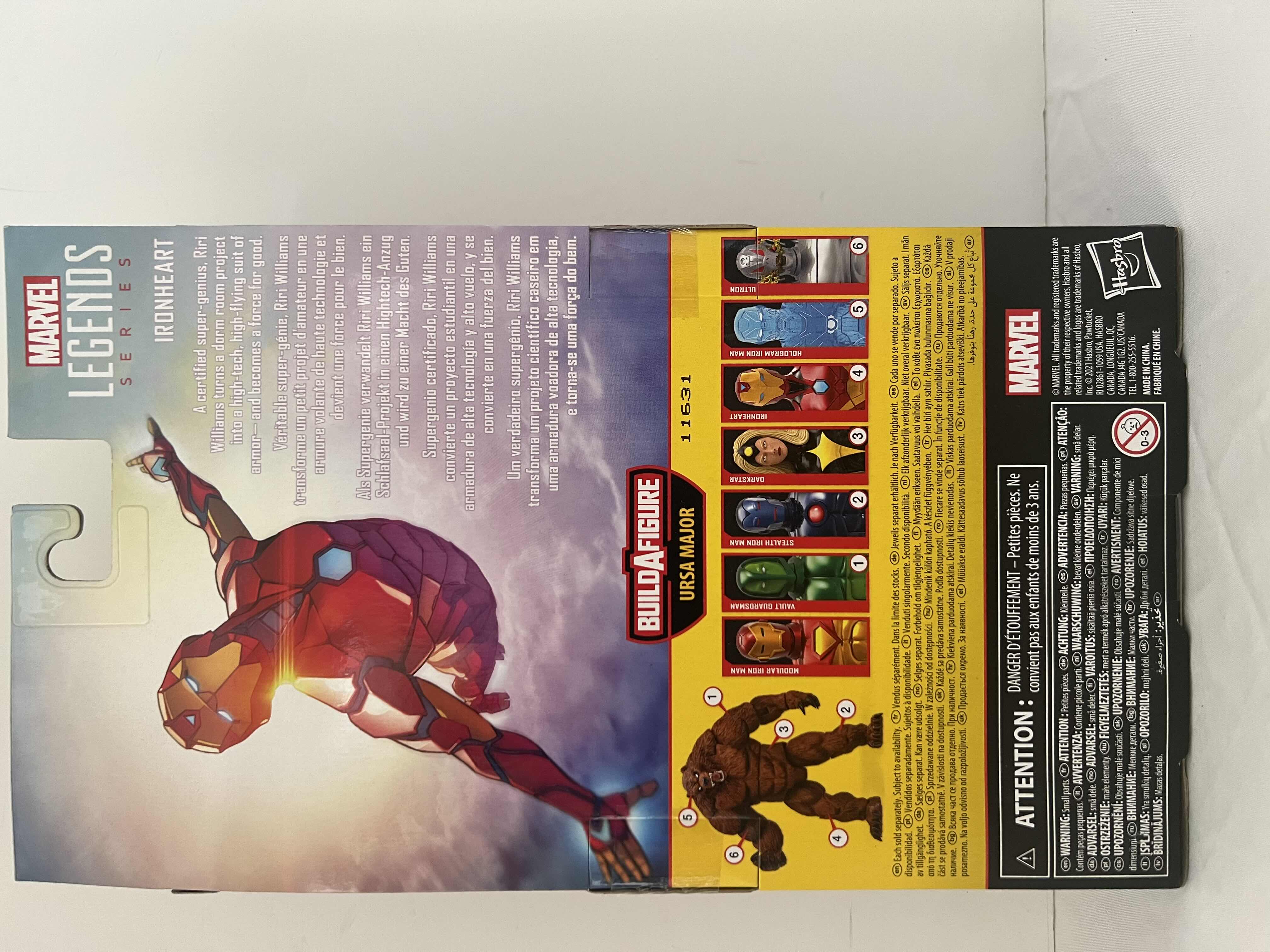 Photo 1 of NEW HASBRO MARVEL LEGENDS SERIES AIRI WILLIAMS "IRONHEART" ACTION FIGURE MSRP $30