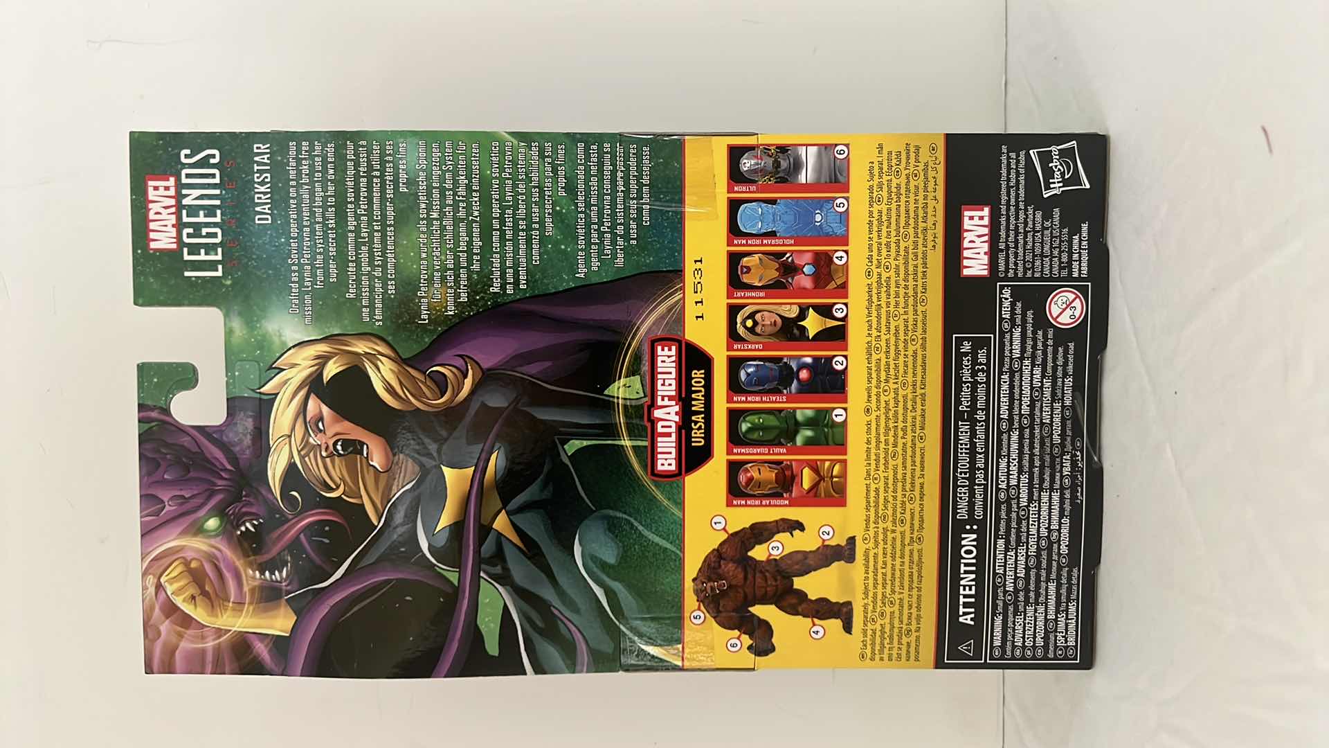 Photo 1 of NEW HASBRO MARVEL LEGENDS SERIES "DARKSTAR" ACTION FIGURE MSRP $30