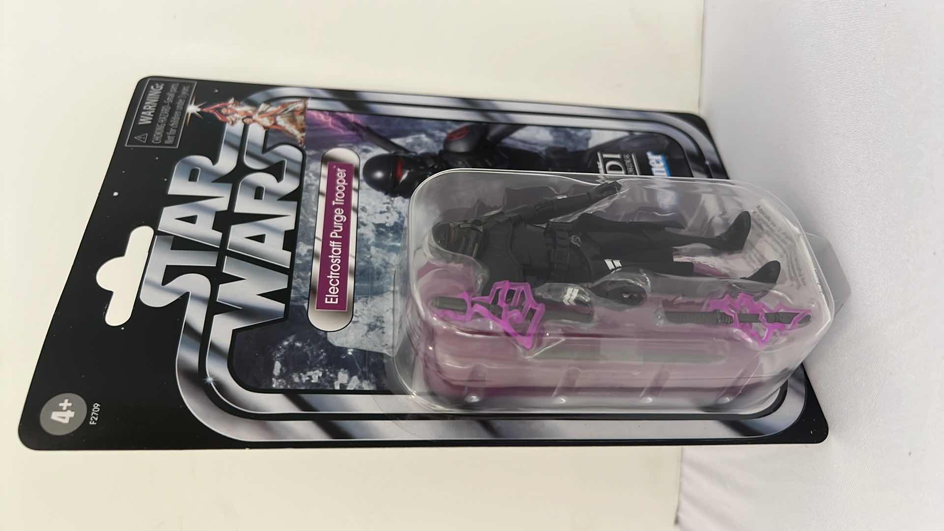 Photo 1 of NEW KENNER STAR WARS "ELECTROSTAFF PURGE TROOPER" ACTION FIGURE MSRP $20