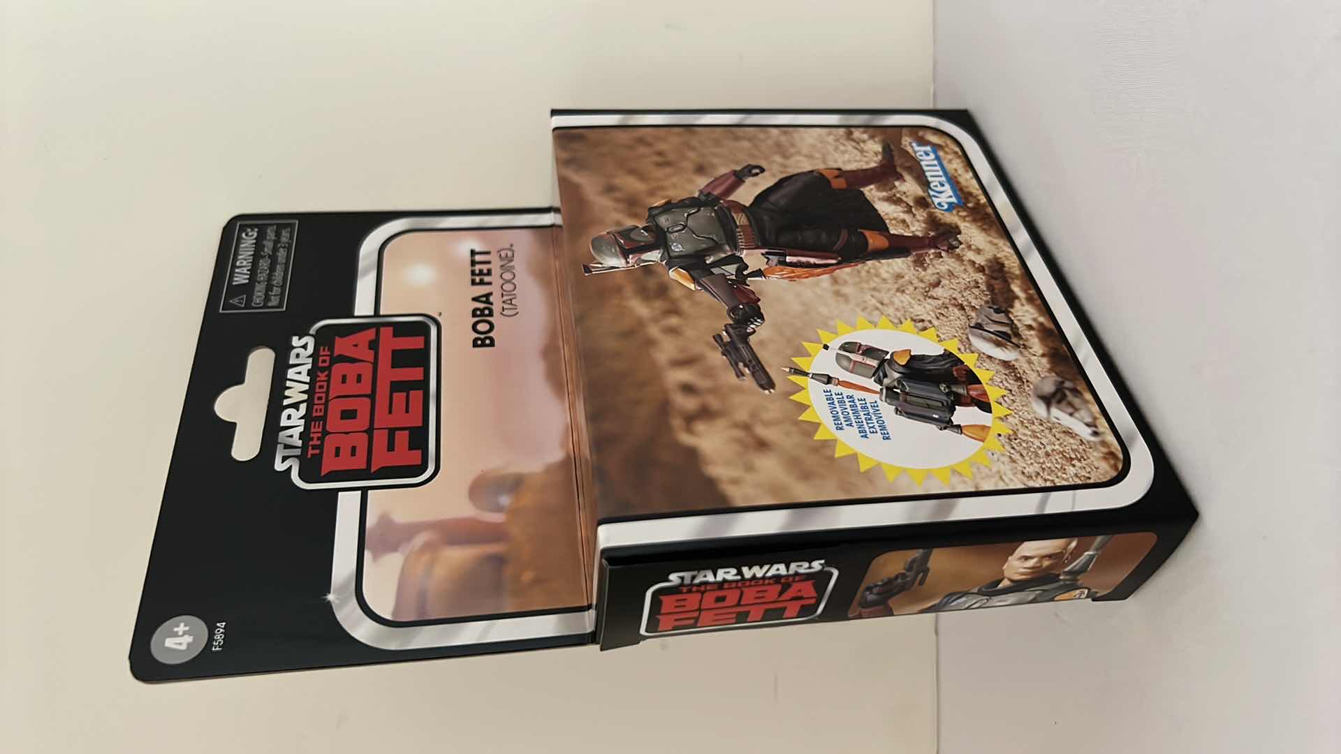 Photo 1 of NEW KENNER STAR WARS "BOBA FETT ( TATOOINE) ACTION FIGURE MSRP $20