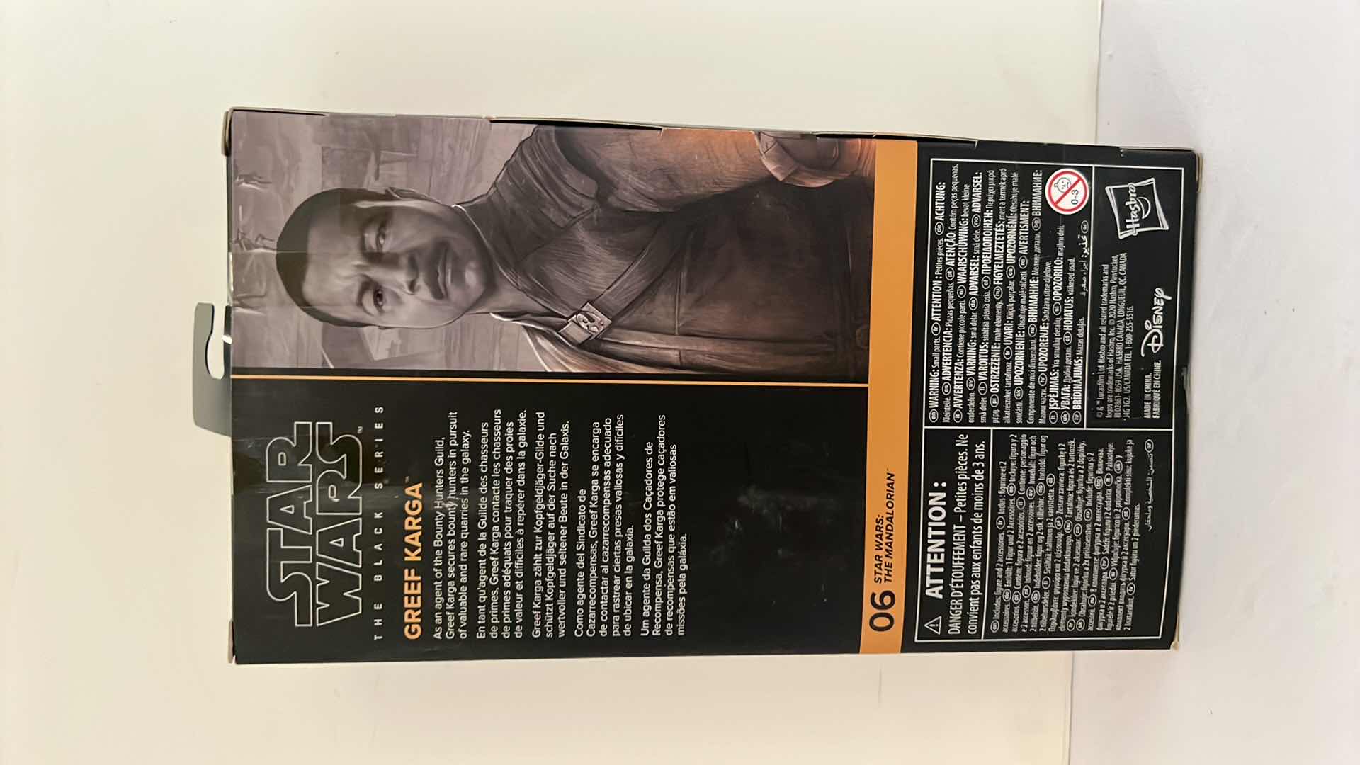 Photo 1 of NEW HASBRO STAR WARS "GREEF KARGA" ACTION FIGURE MSRP $30